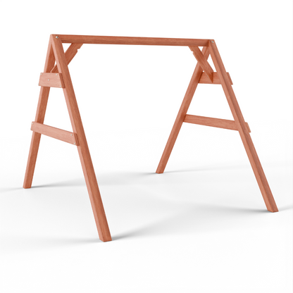 A-Frame 4x4 Swing Stand in Cedar Stain