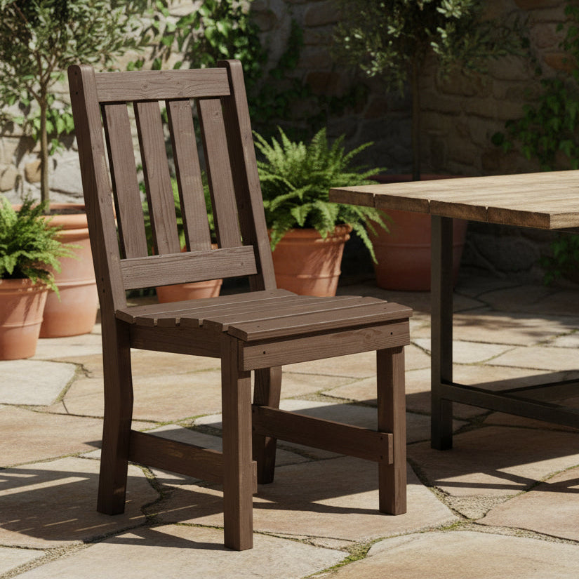 Keystone Amish Co. Spruce Traditional Outdoor Dining Chair