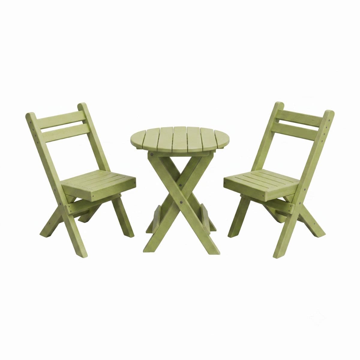 Keystone Amish Co. Coronado Poly Composite Round Folding Bistro Set