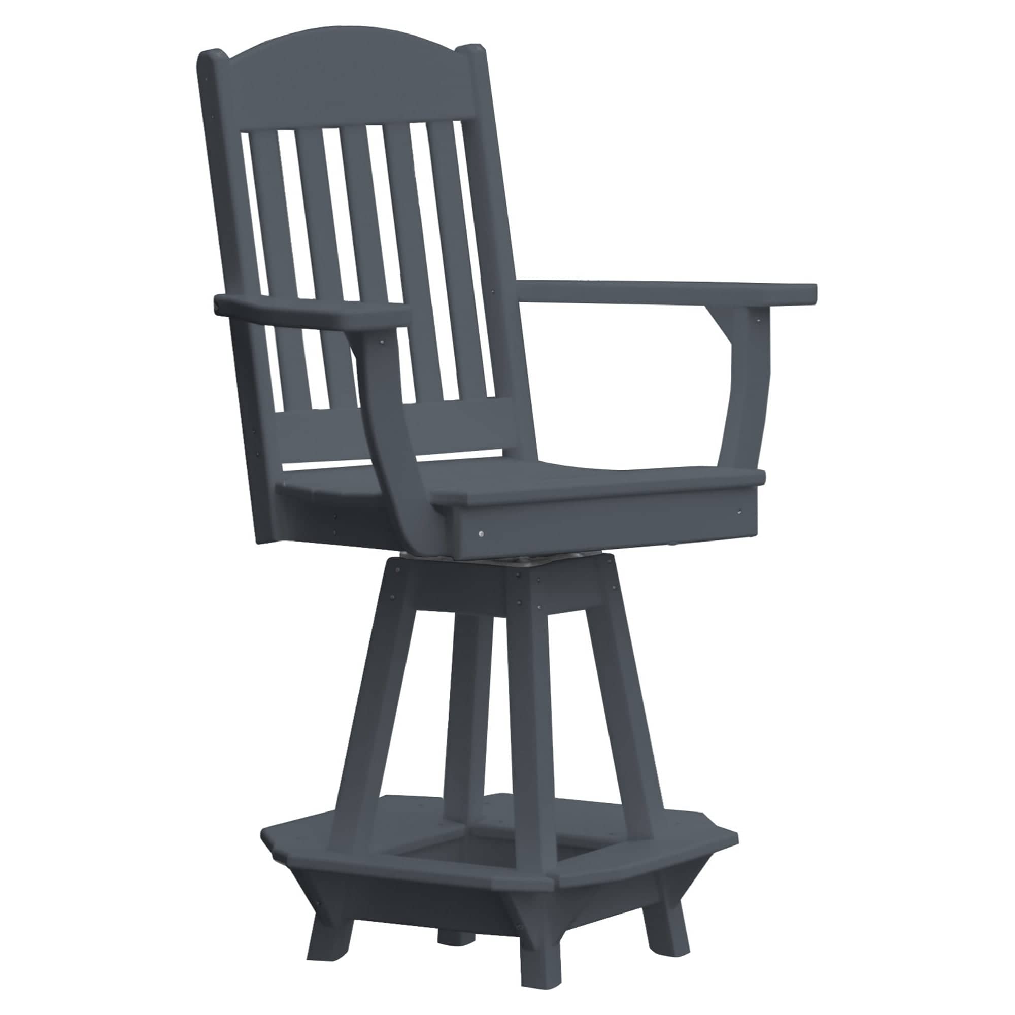 Keystone Amish Co. Classic Poly Counter Height Swivel Chair