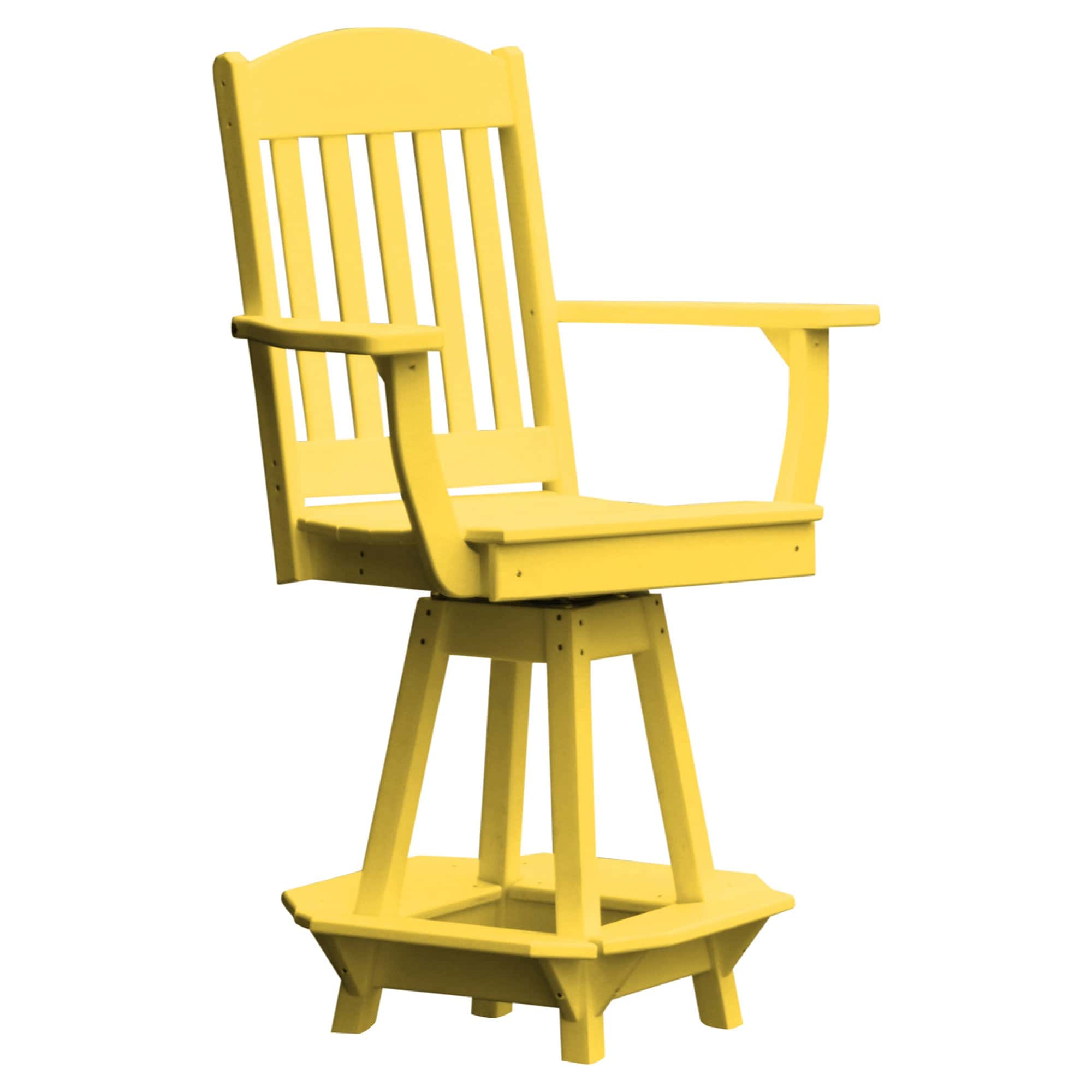 Keystone Amish Co. Classic Poly Counter Height Swivel Chair