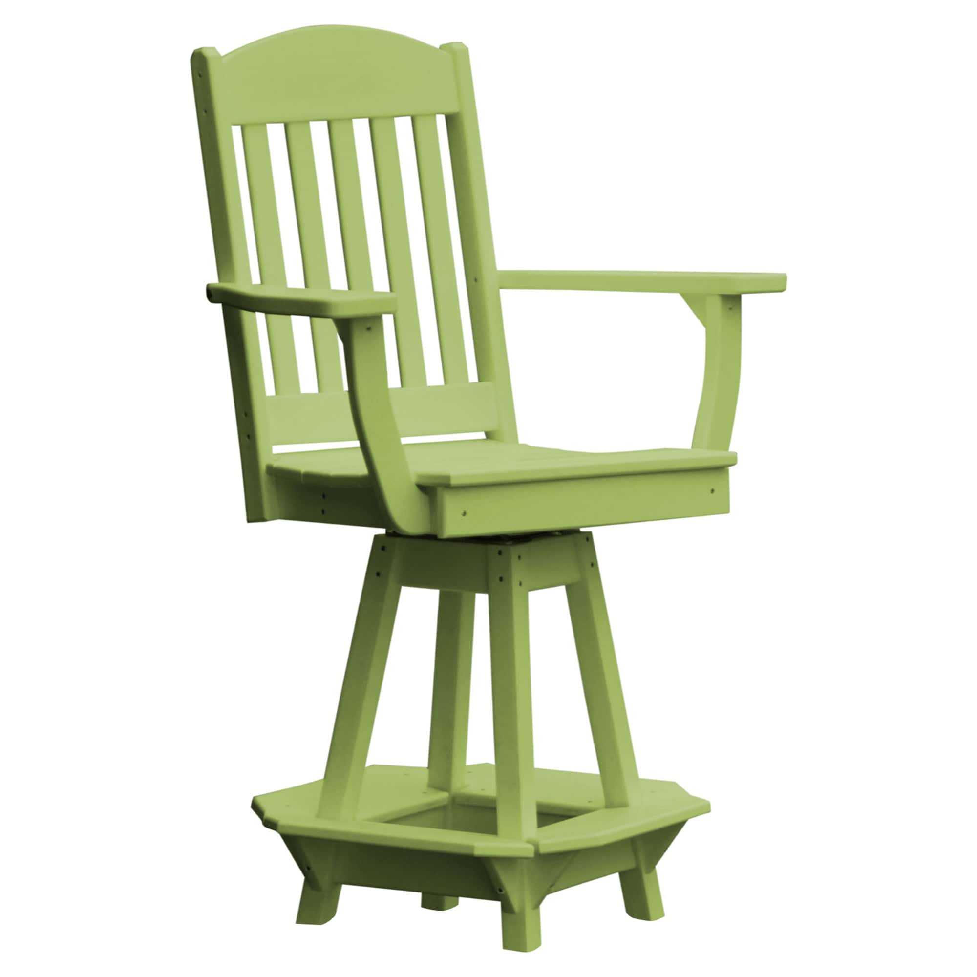 Keystone Amish Co. Classic Poly Counter Height Swivel Chair