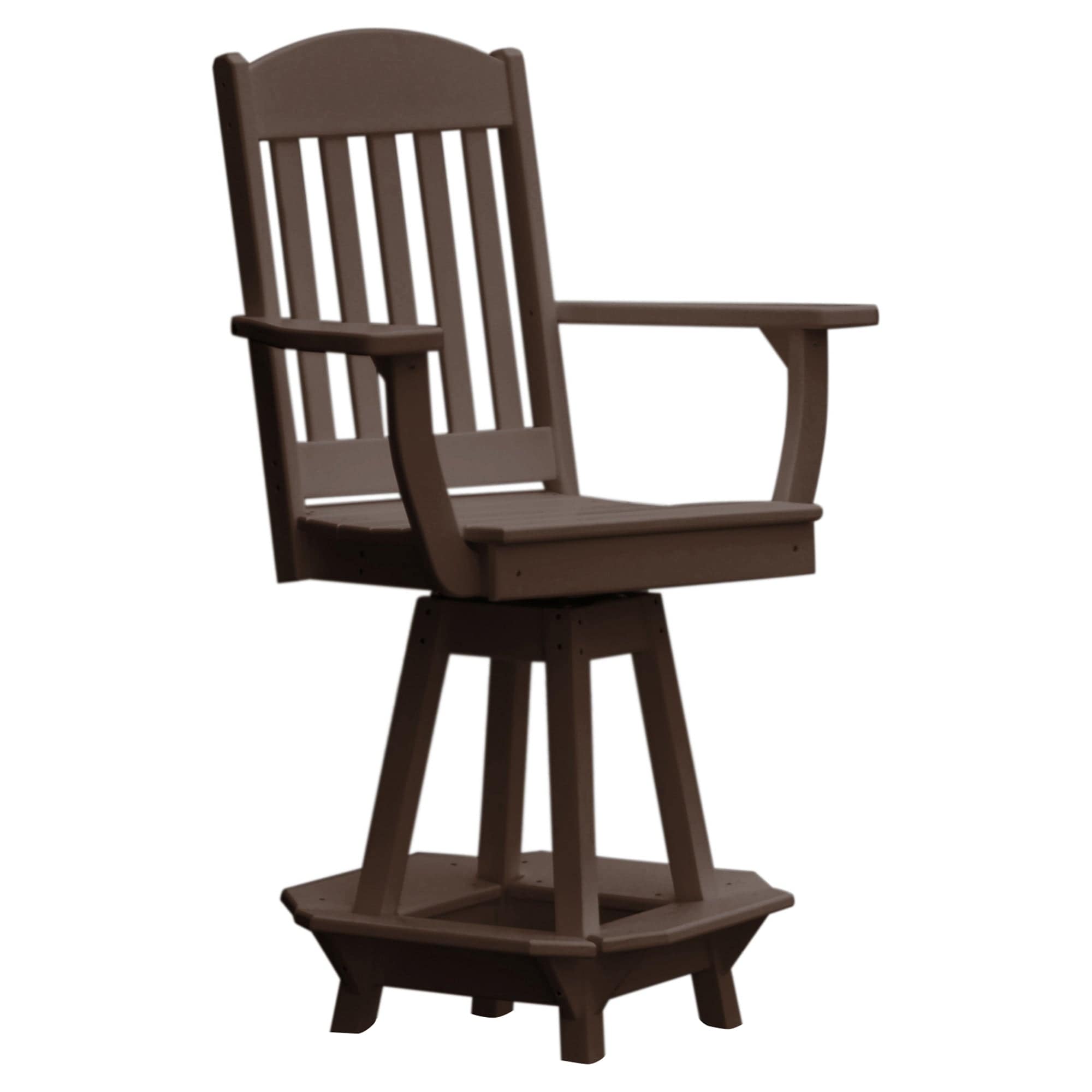 Keystone Amish Co. Classic Poly Counter Height Swivel Chair