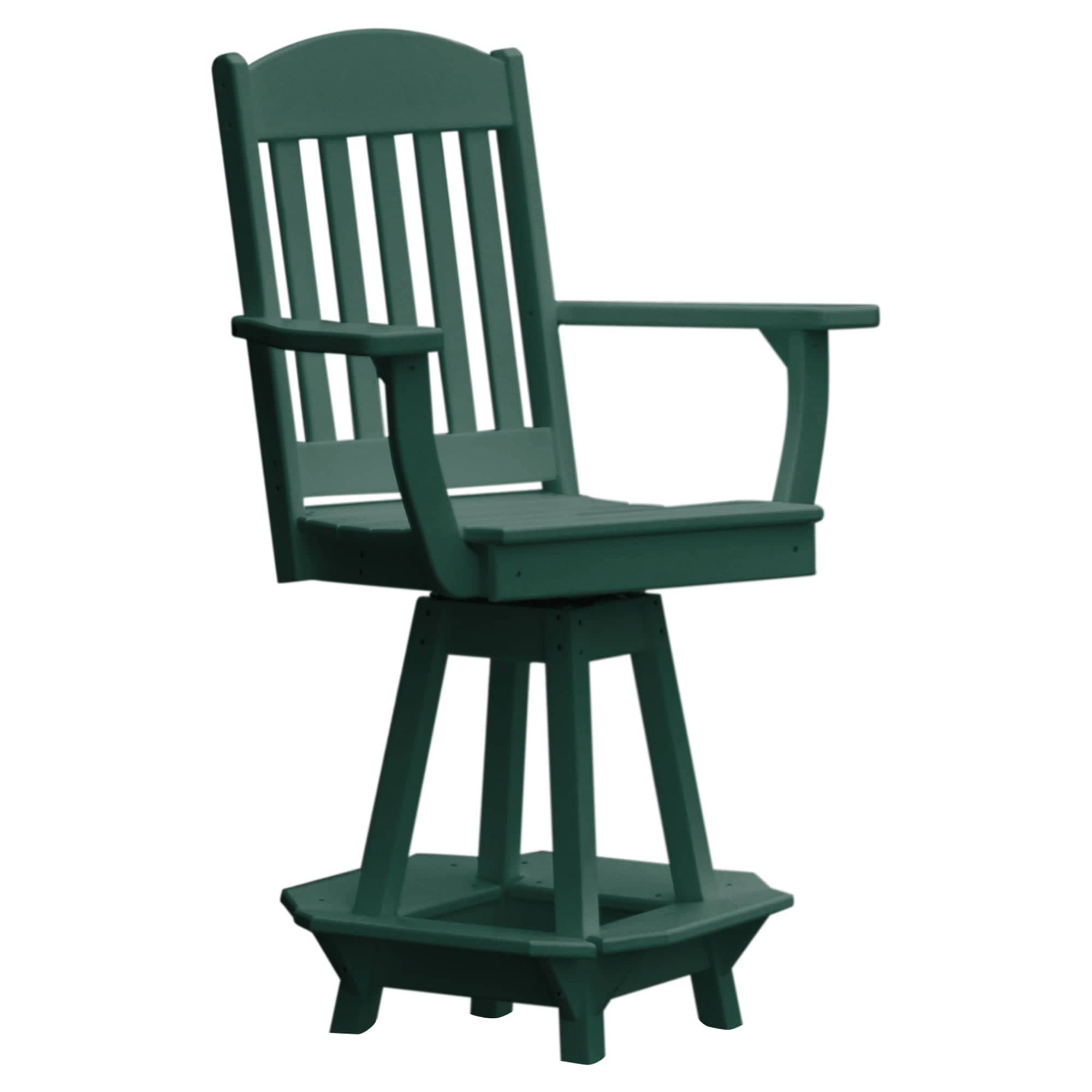 Keystone Amish Co. Classic Poly Counter Height Swivel Chair