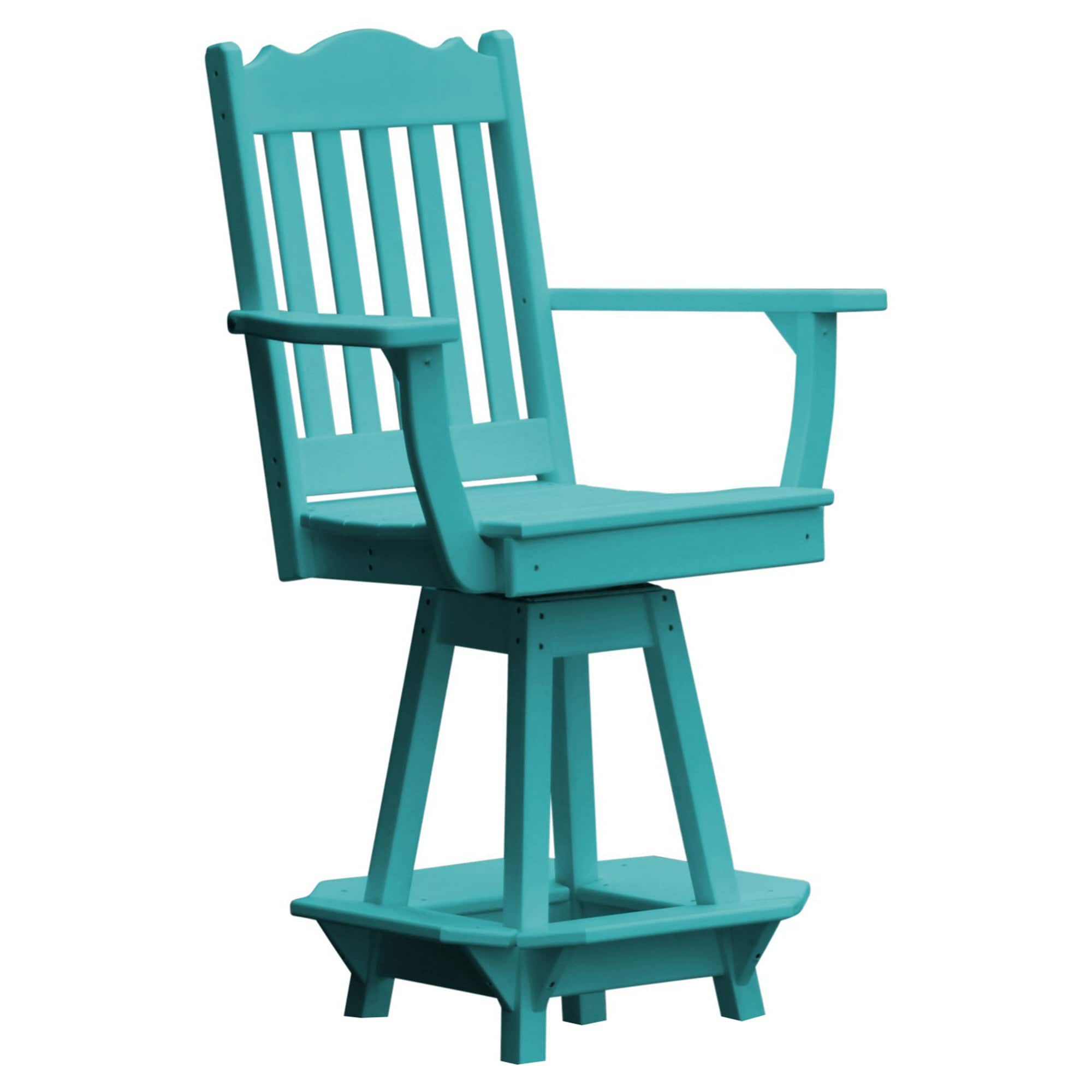 Keystone Amish Co. Royal Poly Swivel Counter Height Chair