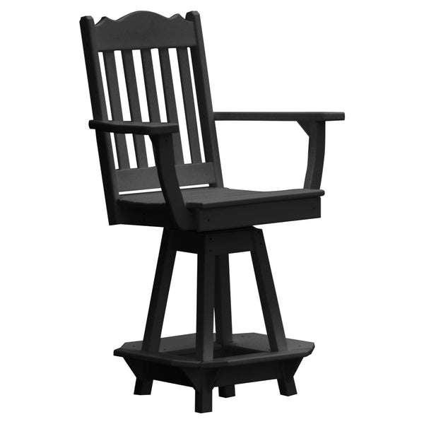 Keystone Amish Co. Royal Poly Swivel Counter Height Chair