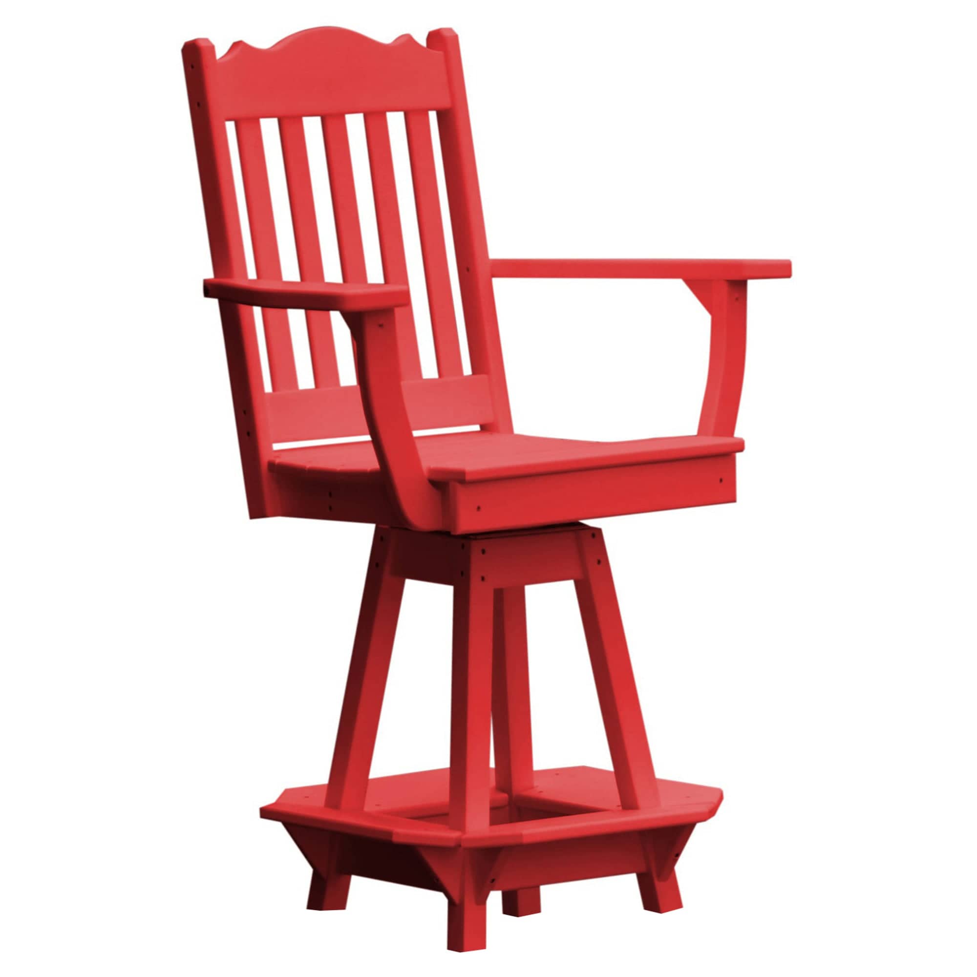 Keystone Amish Co. Royal Poly Swivel Counter Height Chair