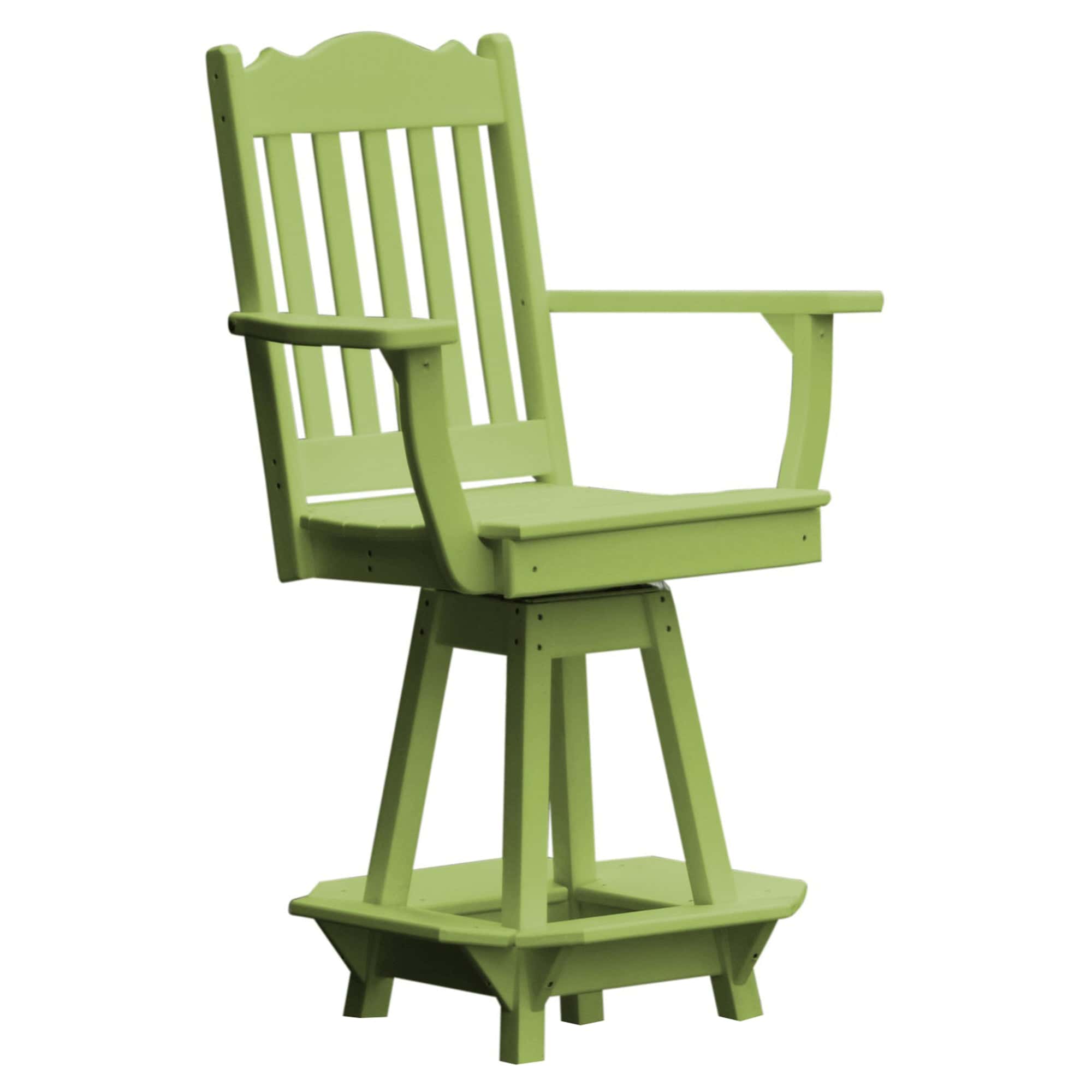 Keystone Amish Co. Royal Poly Swivel Counter Height Chair