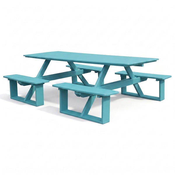 Keystone Amish Co. Traditional Walk-In Poly Lumber Picnic Table