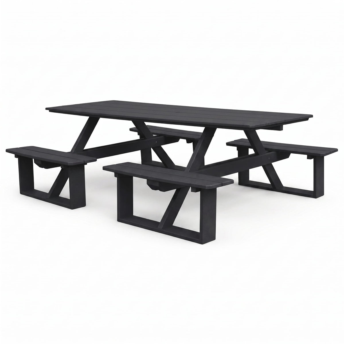 Keystone Amish Co. Traditional Walk-In Poly Lumber Picnic Table