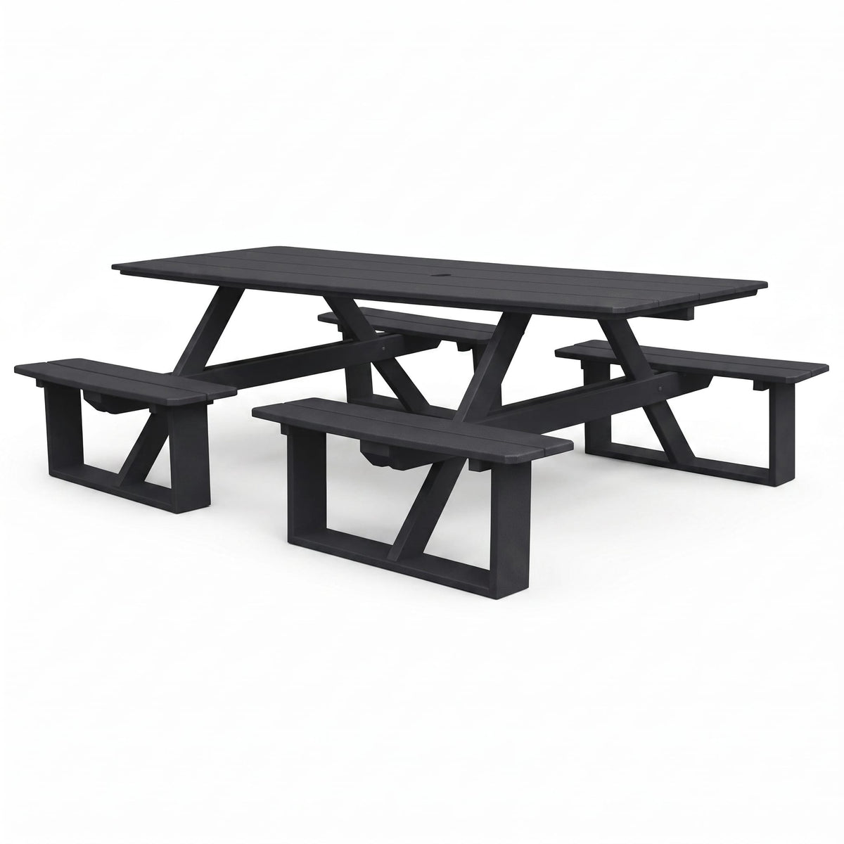 Keystone Amish Co. Traditional Walk-In Poly Lumber Picnic Table