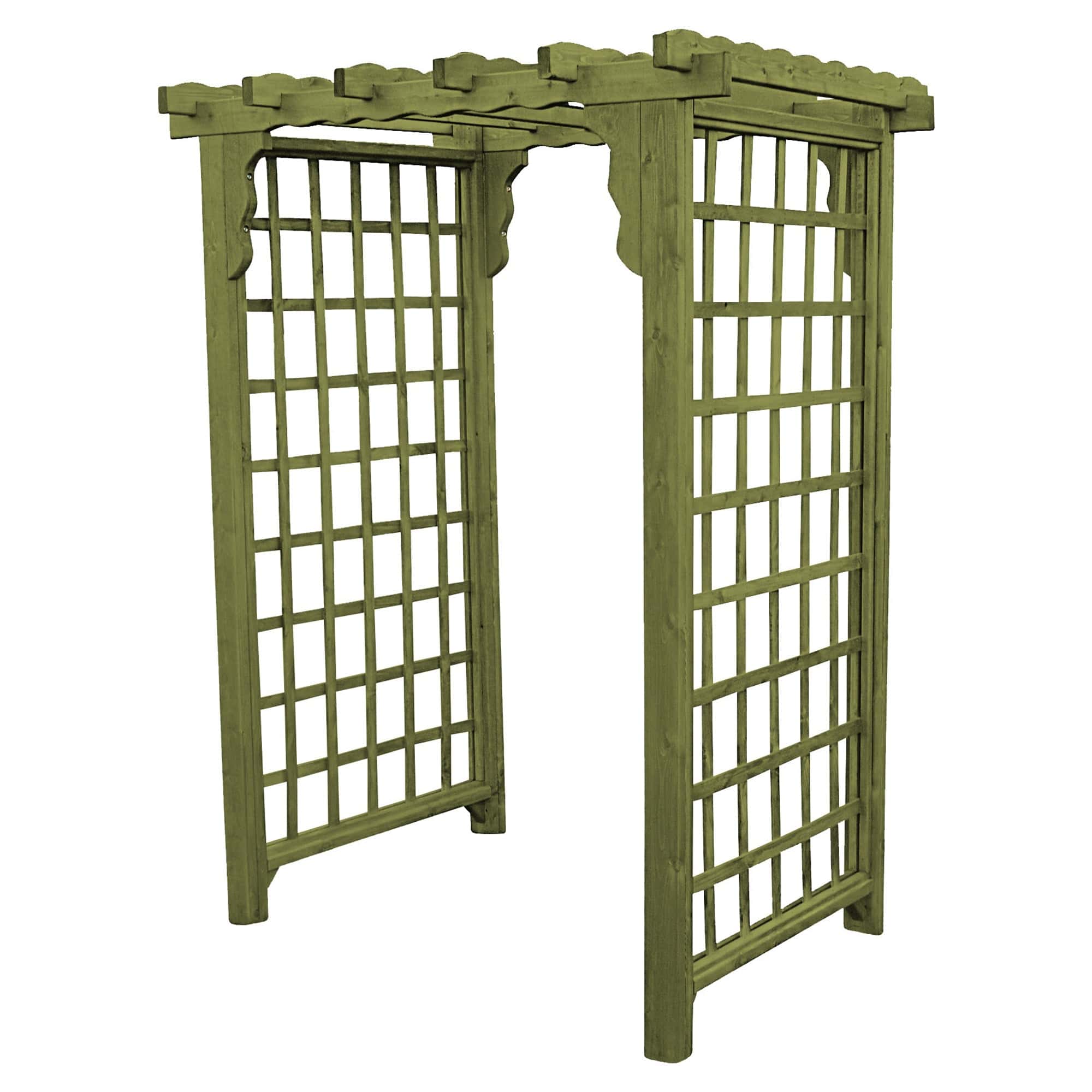 Heritage Lawncraft Bainbridge Cedar Garden Arbor