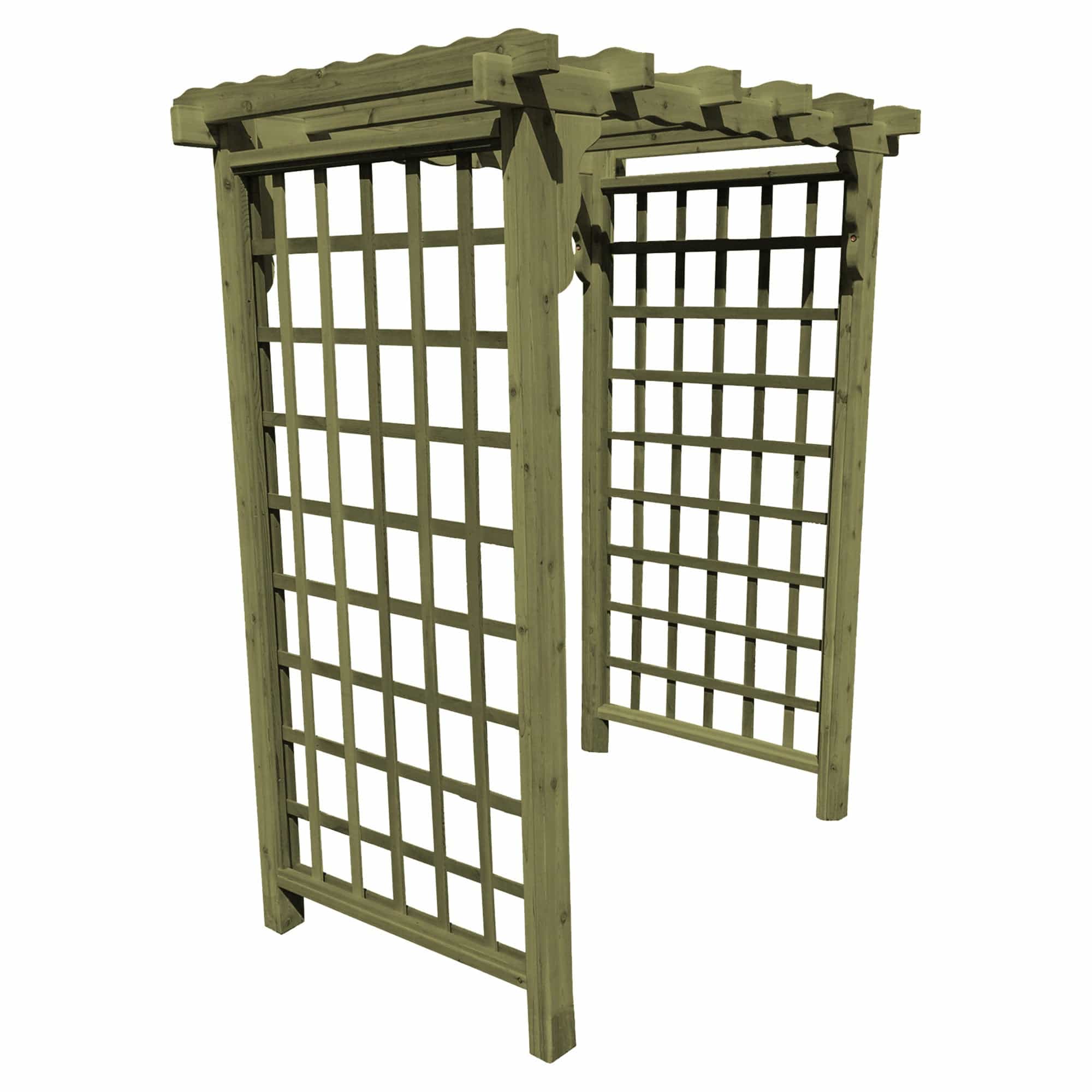 Heritage Lawncraft Bainbridge Cedar Garden Arbor