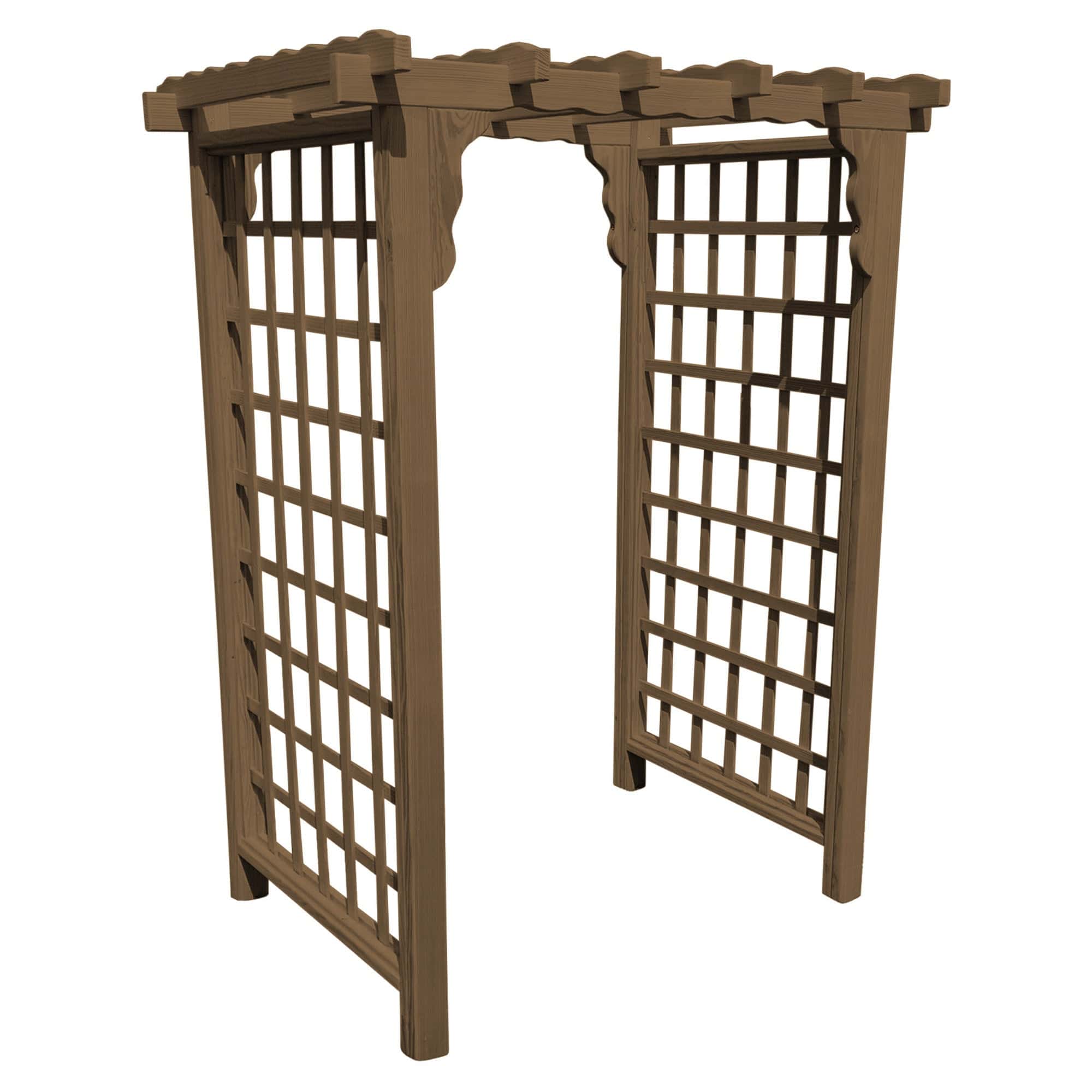 Heritage Lawncraft Bainbridge Pressure Treated Wooden Garden Arbor