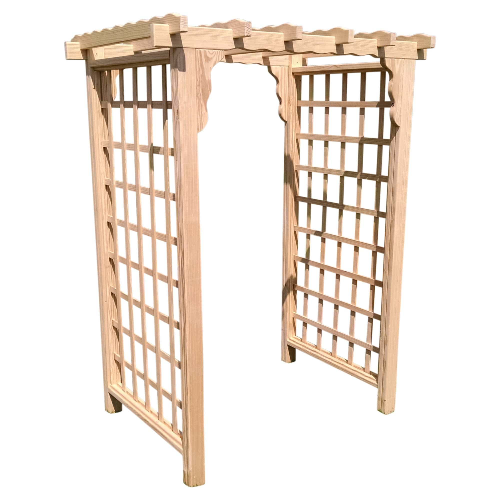 Heritage Lawncraft Bainbridge Pressure Treated Wooden Garden Arbor