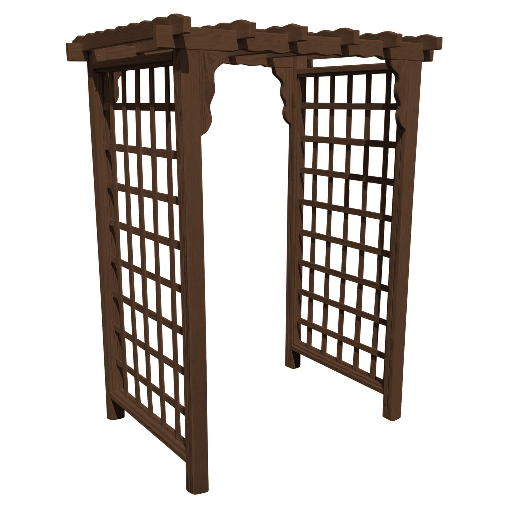 Heritage Lawncraft Bainbridge Pressure Treated Wooden Garden Arbor