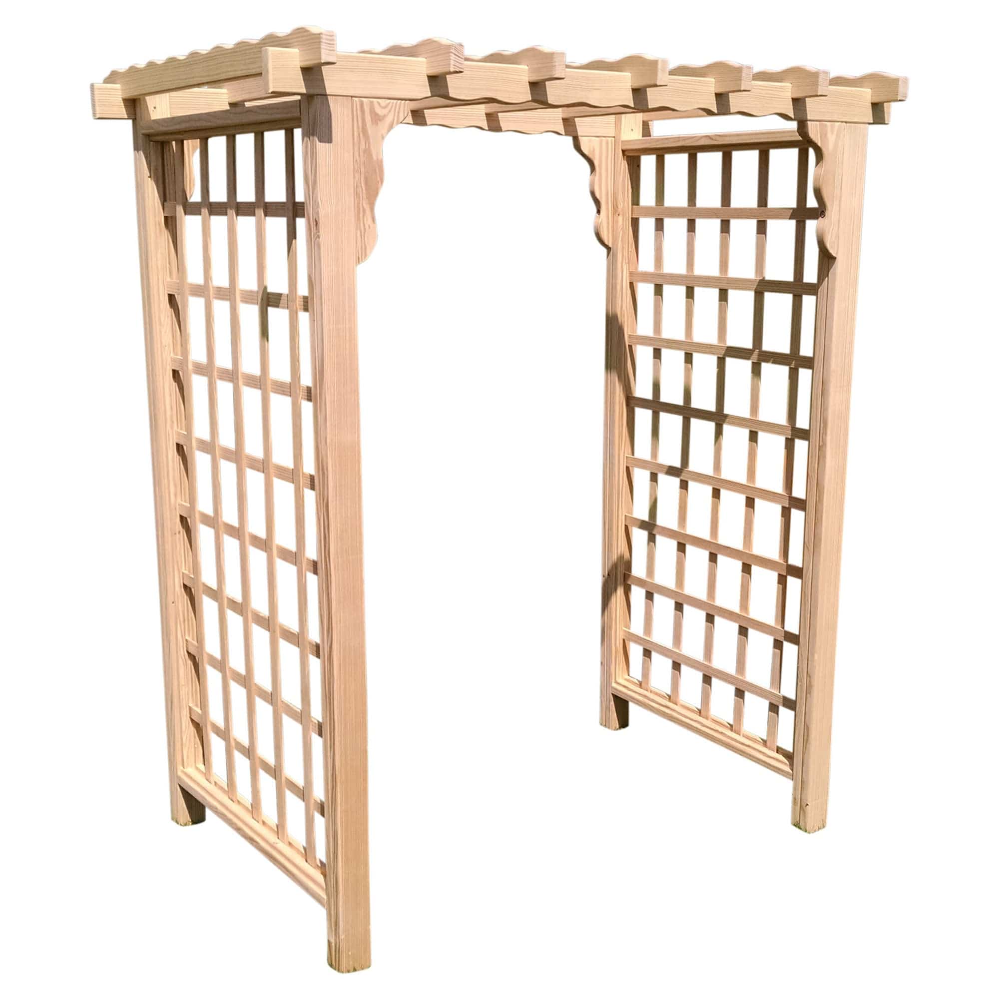 Heritage Lawncraft Bainbridge Pressure Treated Wooden Garden Arbor