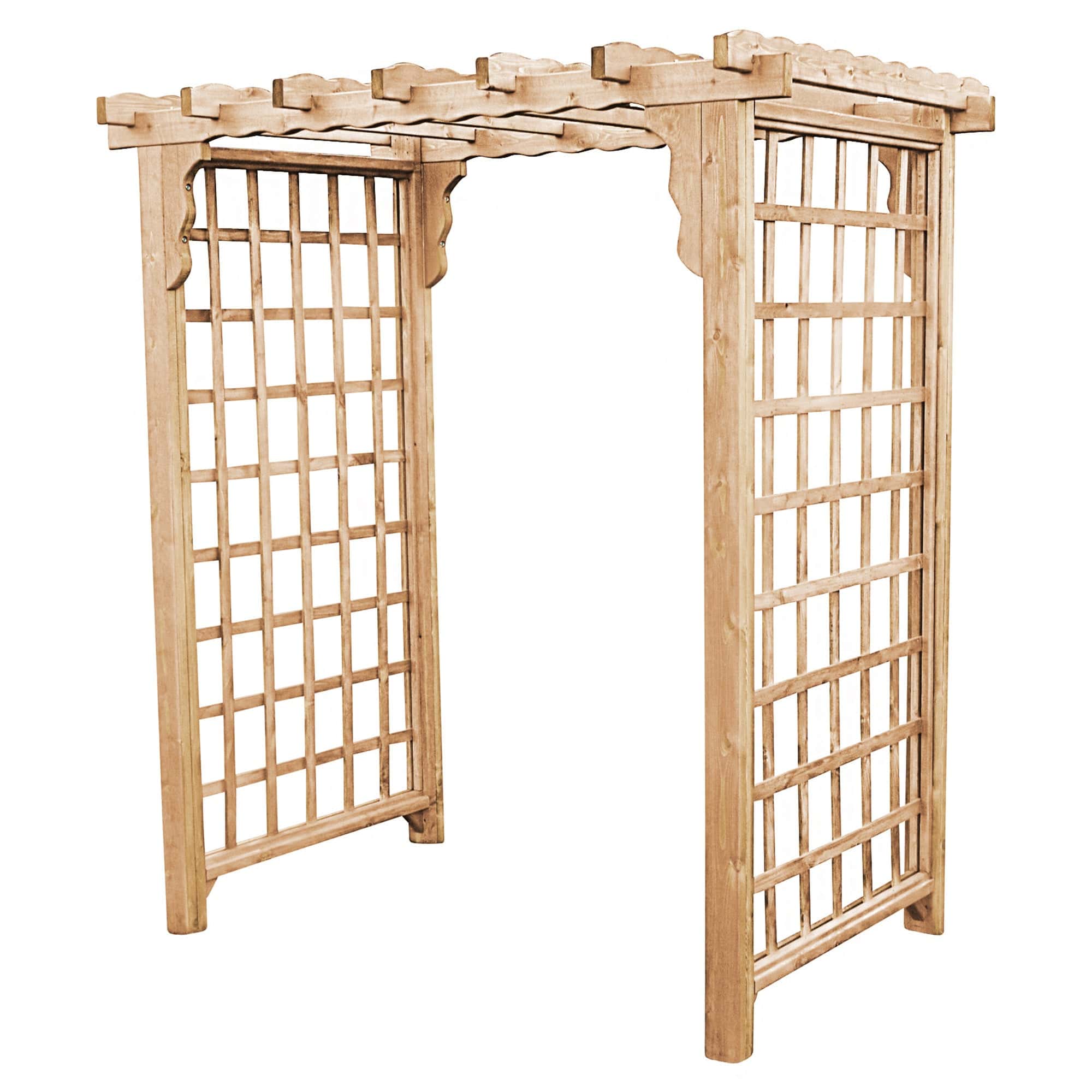 Heritage Lawncraft Bainbridge Cedar Garden Arbor