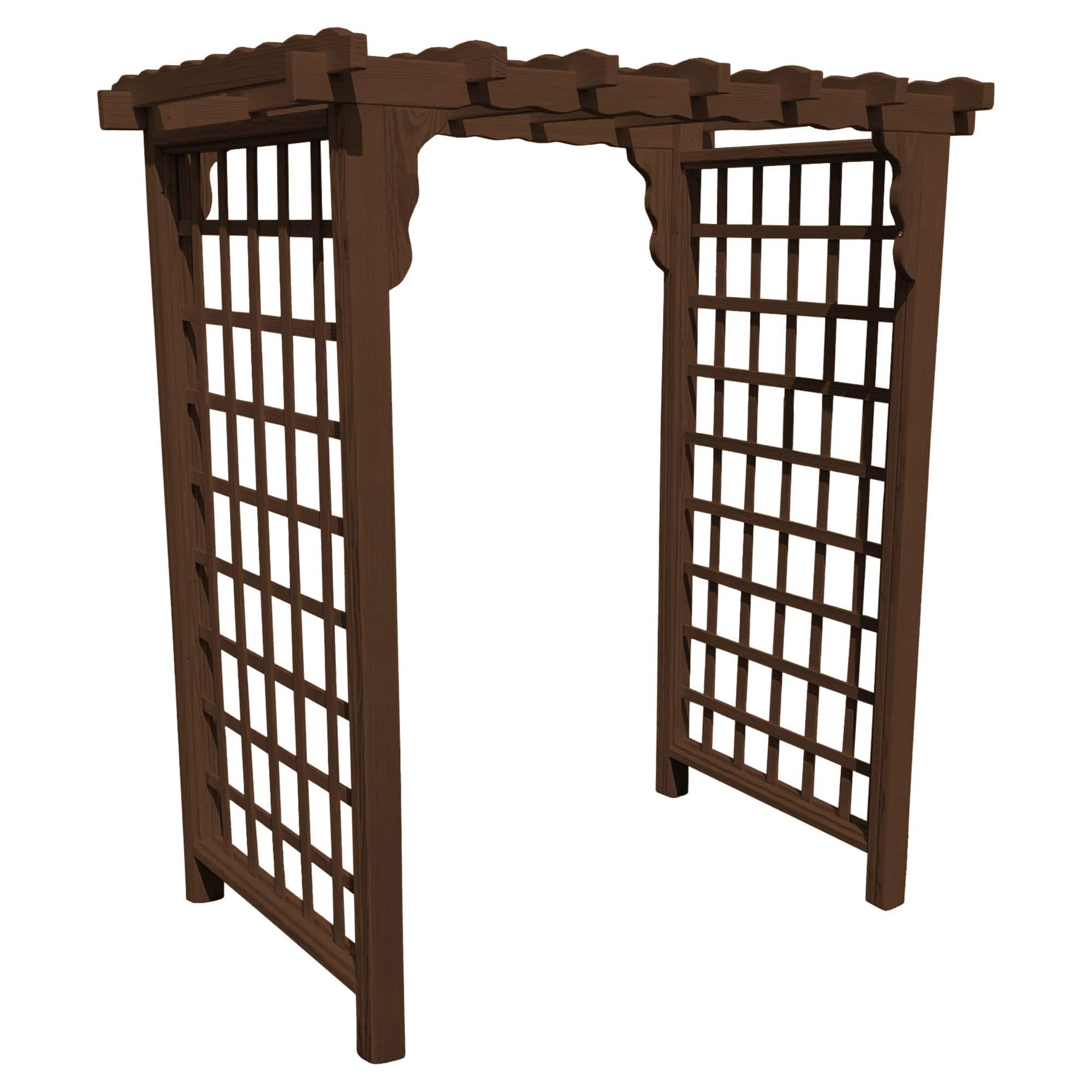 Heritage Lawncraft Bainbridge Pressure Treated Wooden Garden Arbor