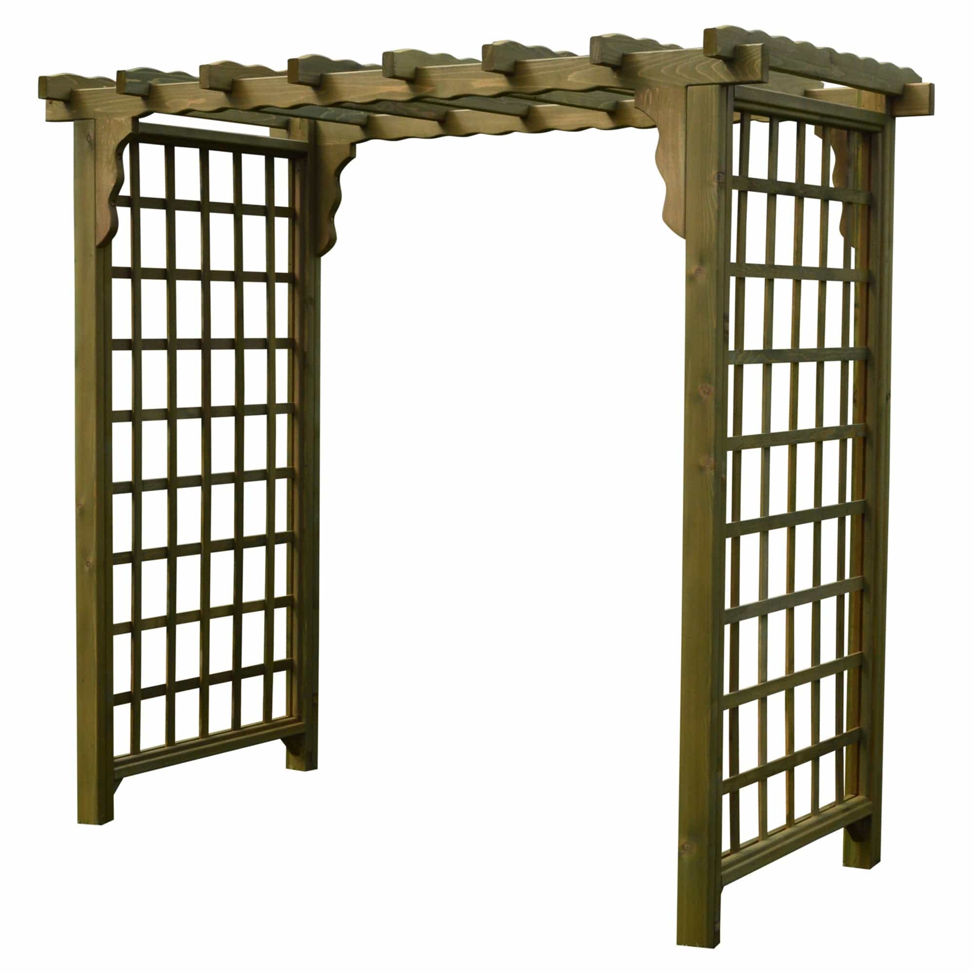Heritage Lawncraft Bainbridge Cedar Garden Arbor