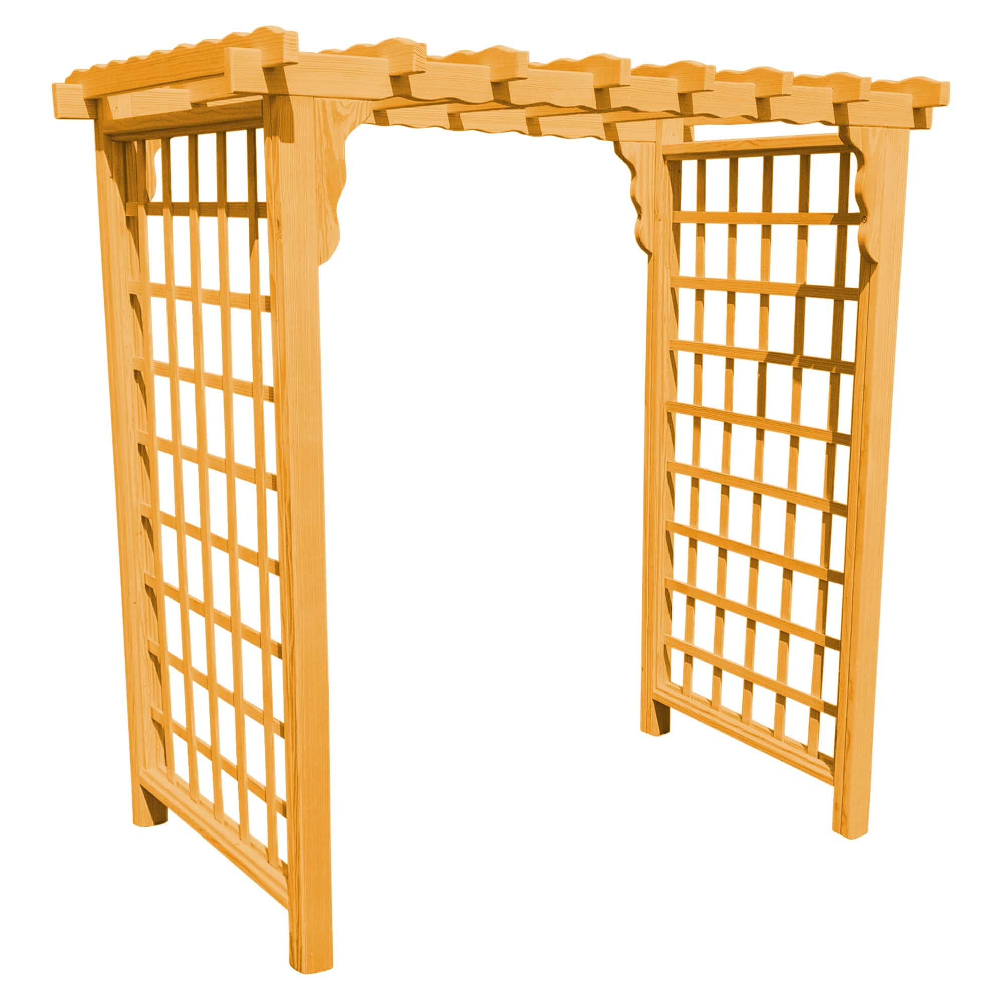 Heritage Lawncraft Bainbridge Pressure Treated Wooden Garden Arbor