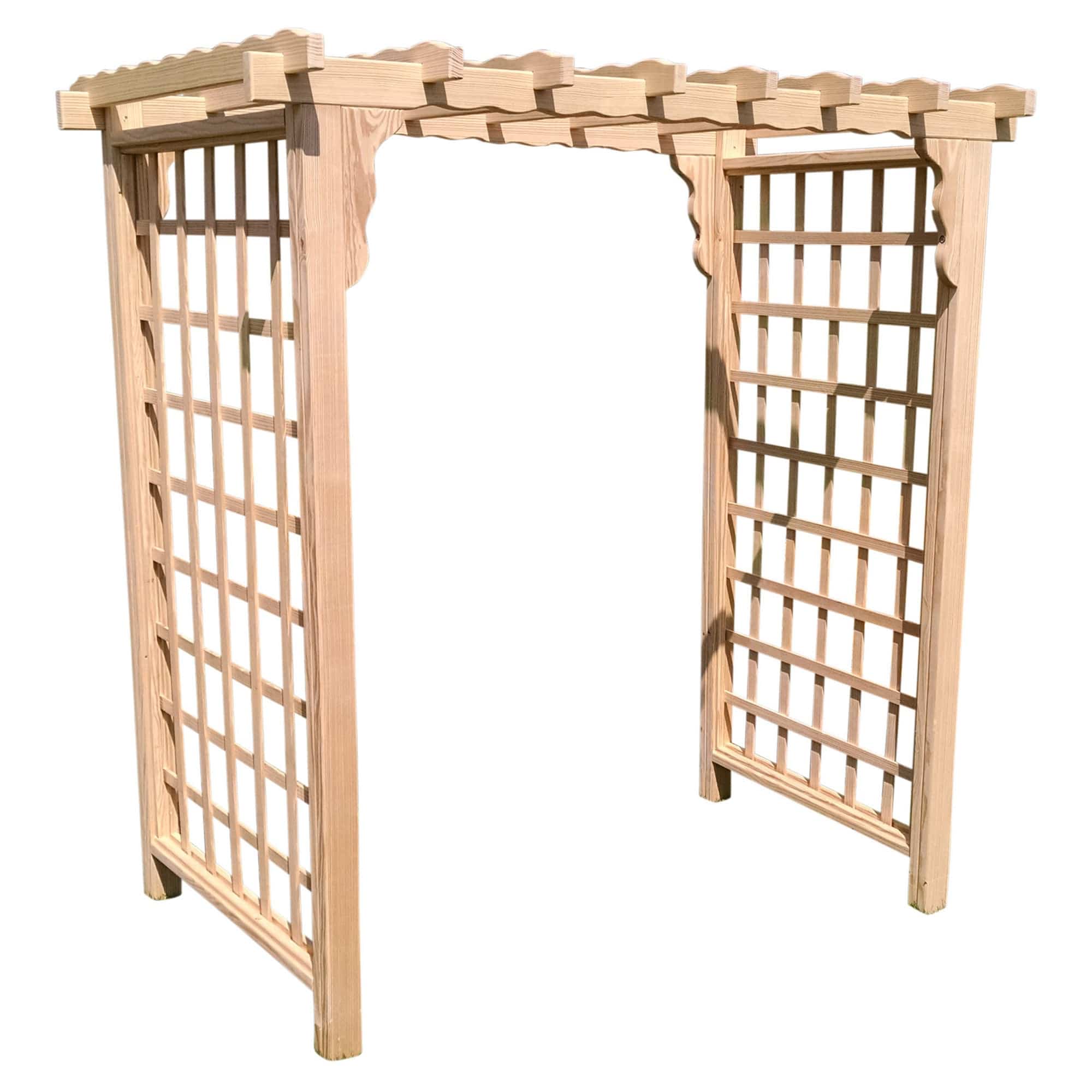 Heritage Lawncraft Bainbridge Pressure Treated Wooden Garden Arbor