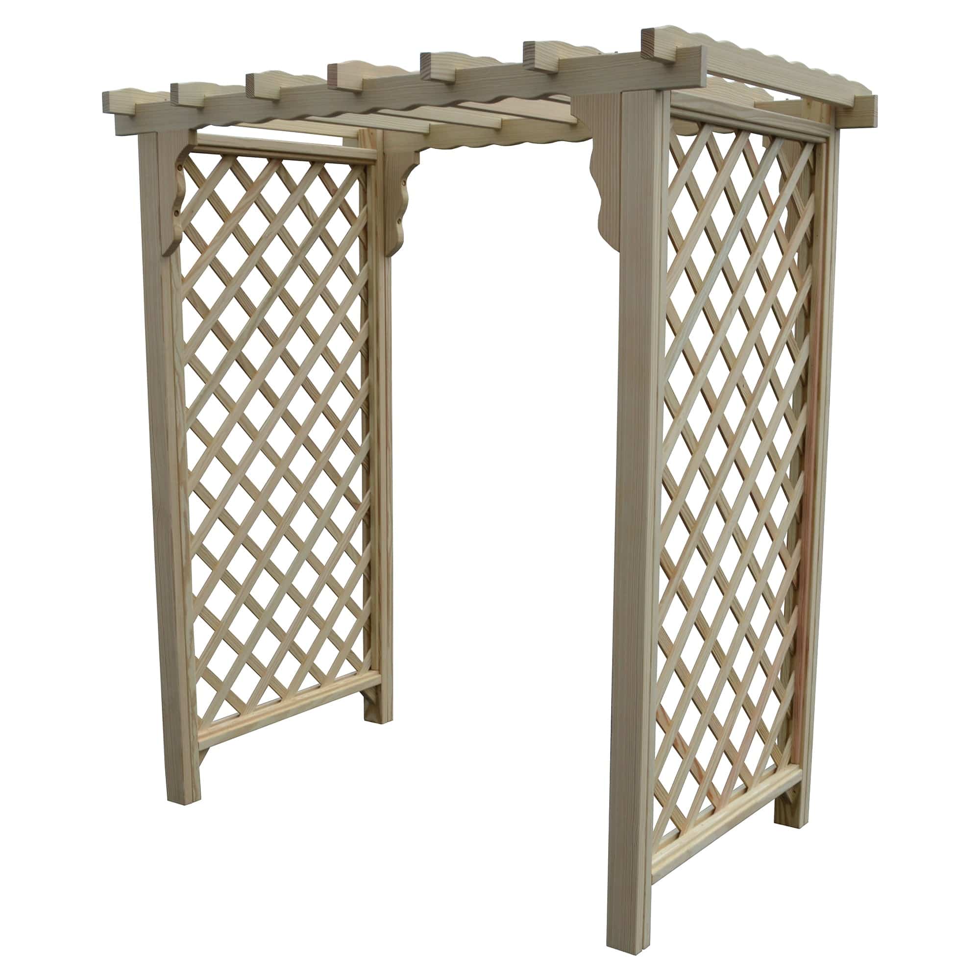 Heritage Lawncraft Manchester Pressure Treated Wooden Garden Arbor