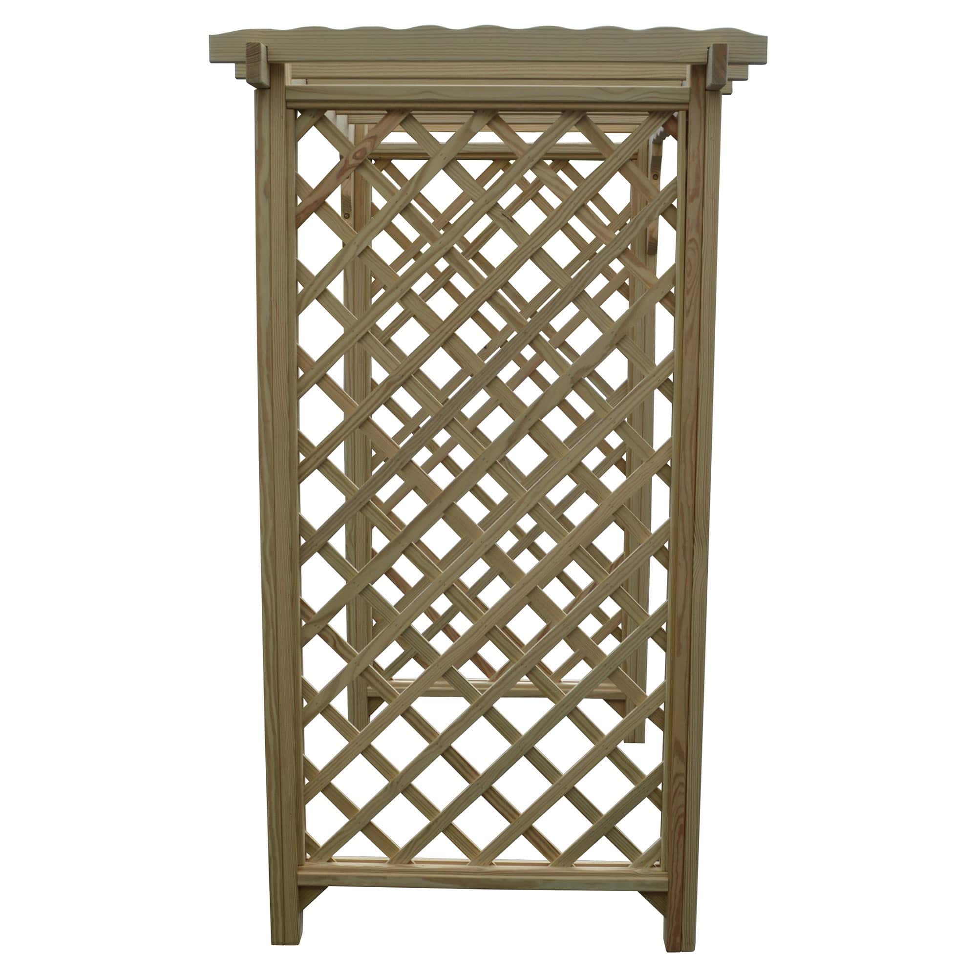 Heritage Lawncraft Manchester Pressure Treated Wooden Garden Arbor