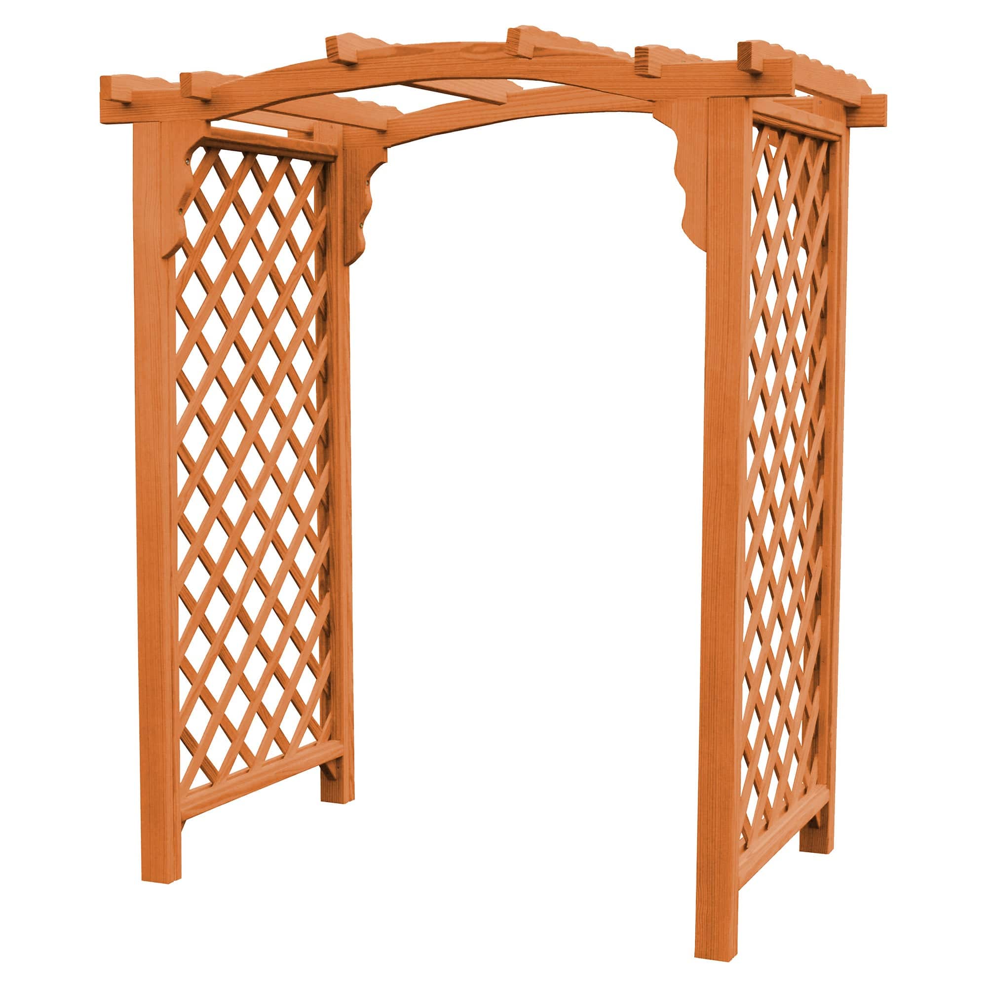 Heritage Lawncraft Newberry Pressure Treated Wooden Garden Arbor