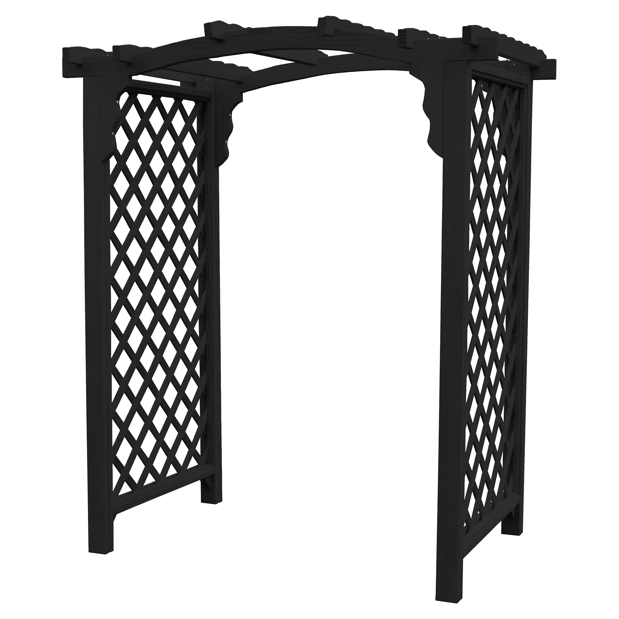 Heritage Lawncraft Newberry Pressure Treated Wooden Garden Arbor