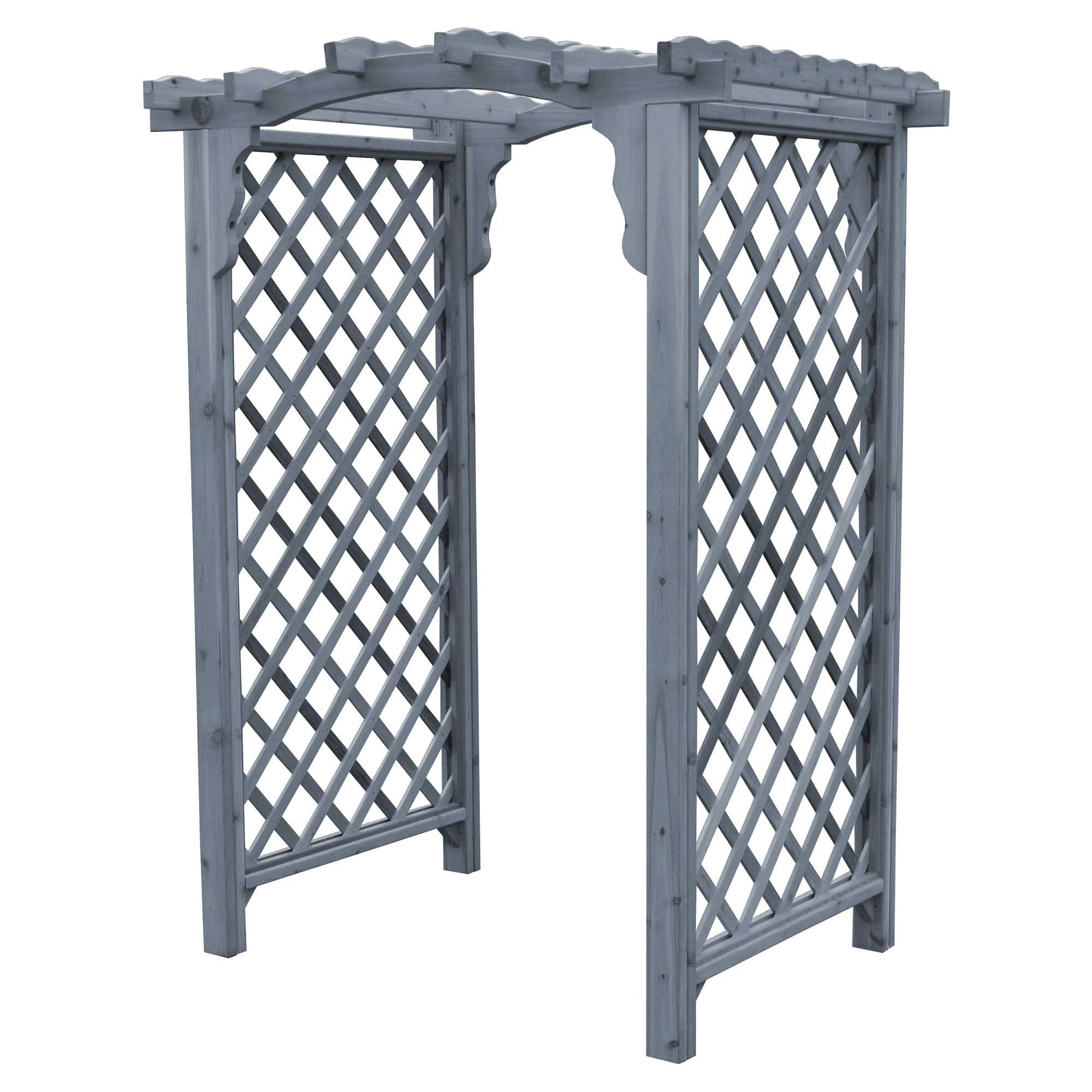 Heritage Lawncraft Newberry Cedar Garden Arbor