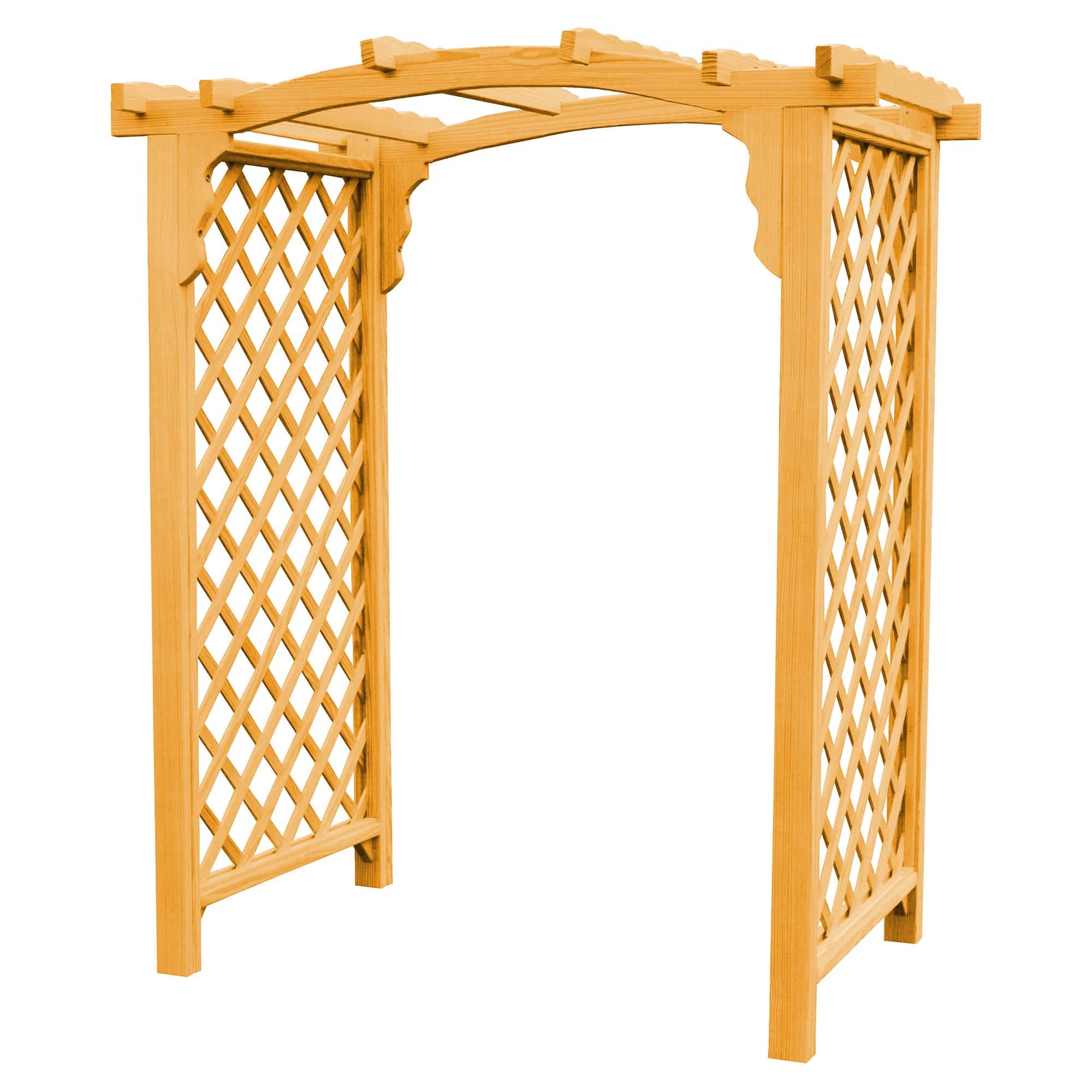 Heritage Lawncraft Newberry Pressure Treated Wooden Garden Arbor