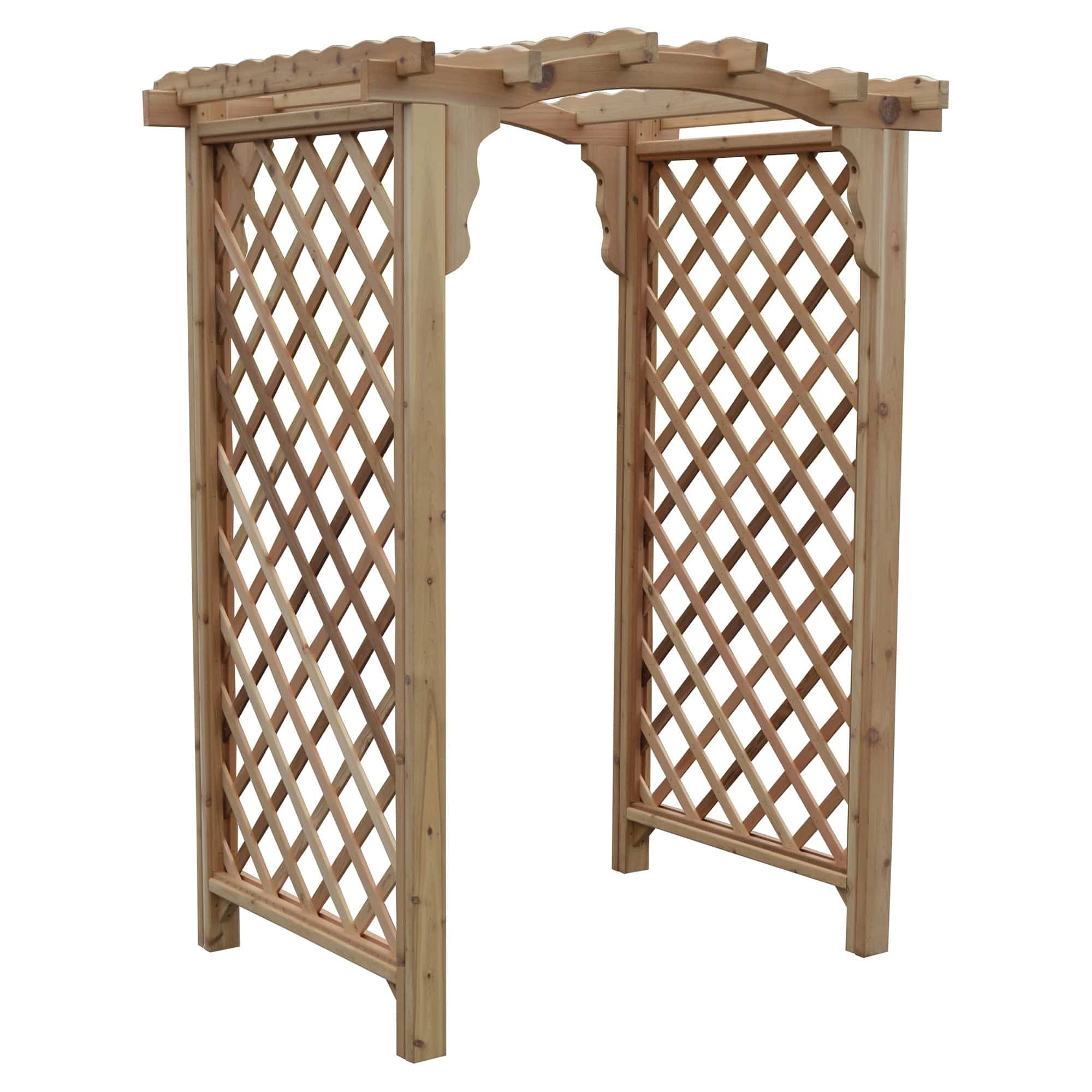 Heritage Lawncraft Newberry Cedar Garden Arbor