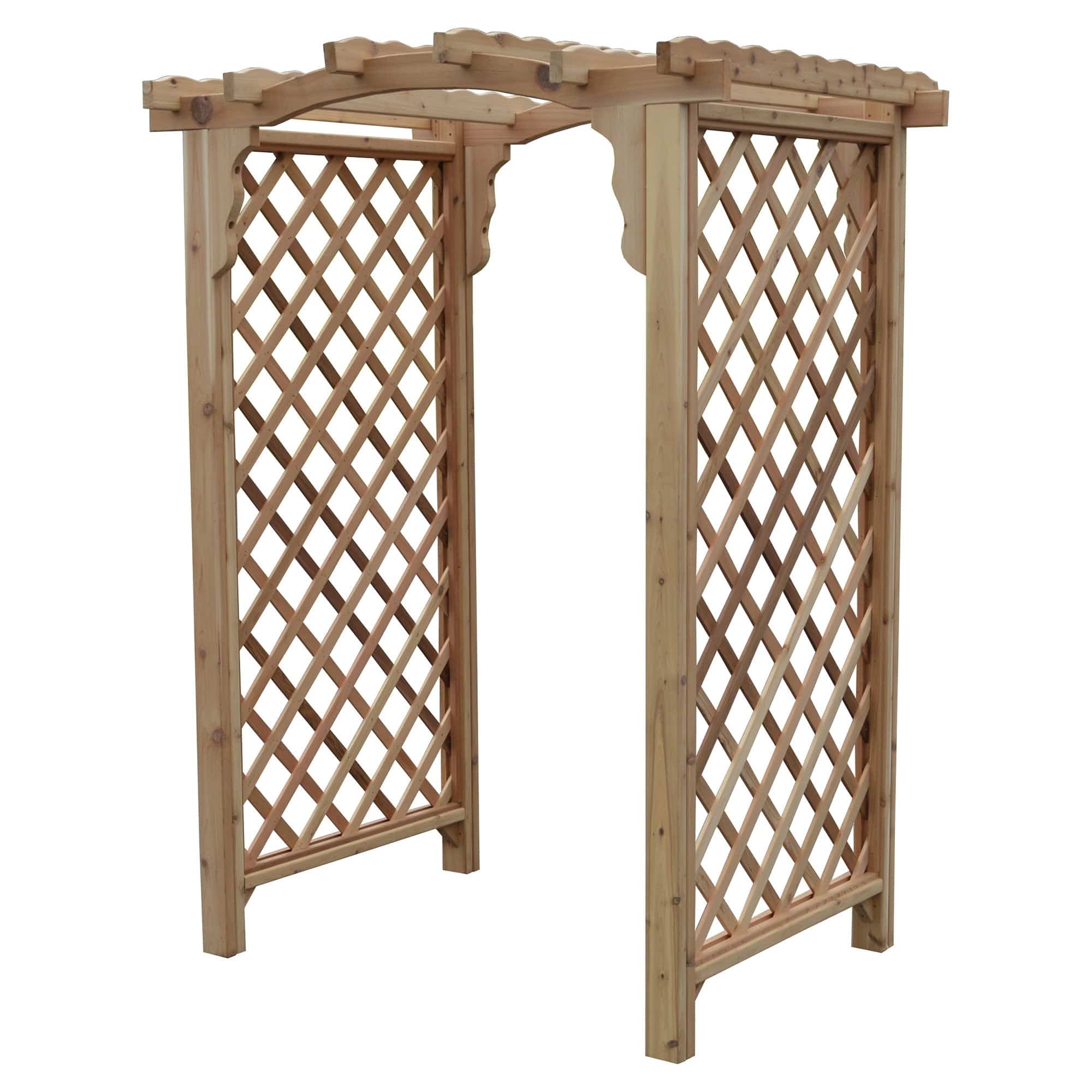 Heritage Lawncraft Newberry Cedar Garden Arbor