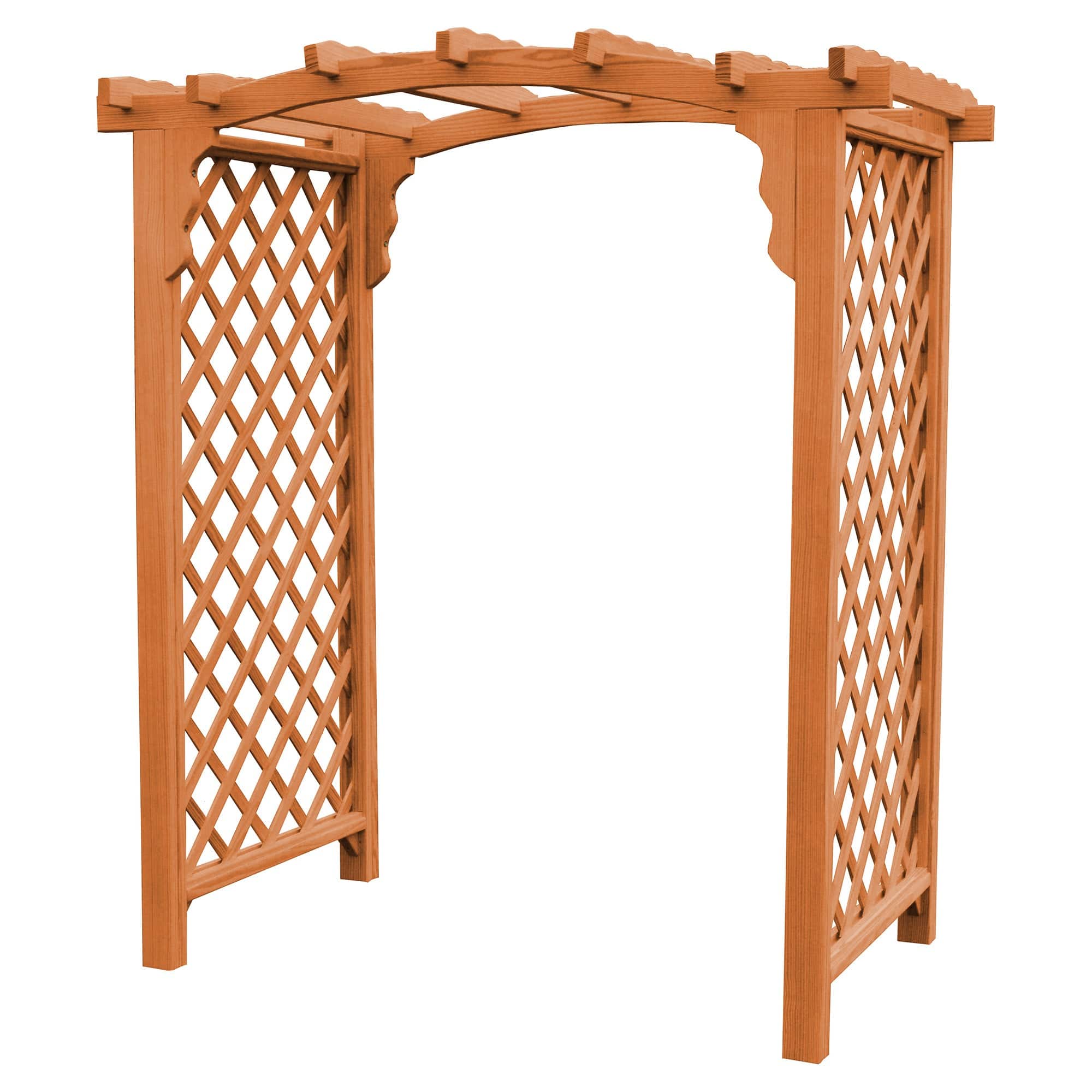Heritage Lawncraft Newberry Pressure Treated Wooden Garden Arbor