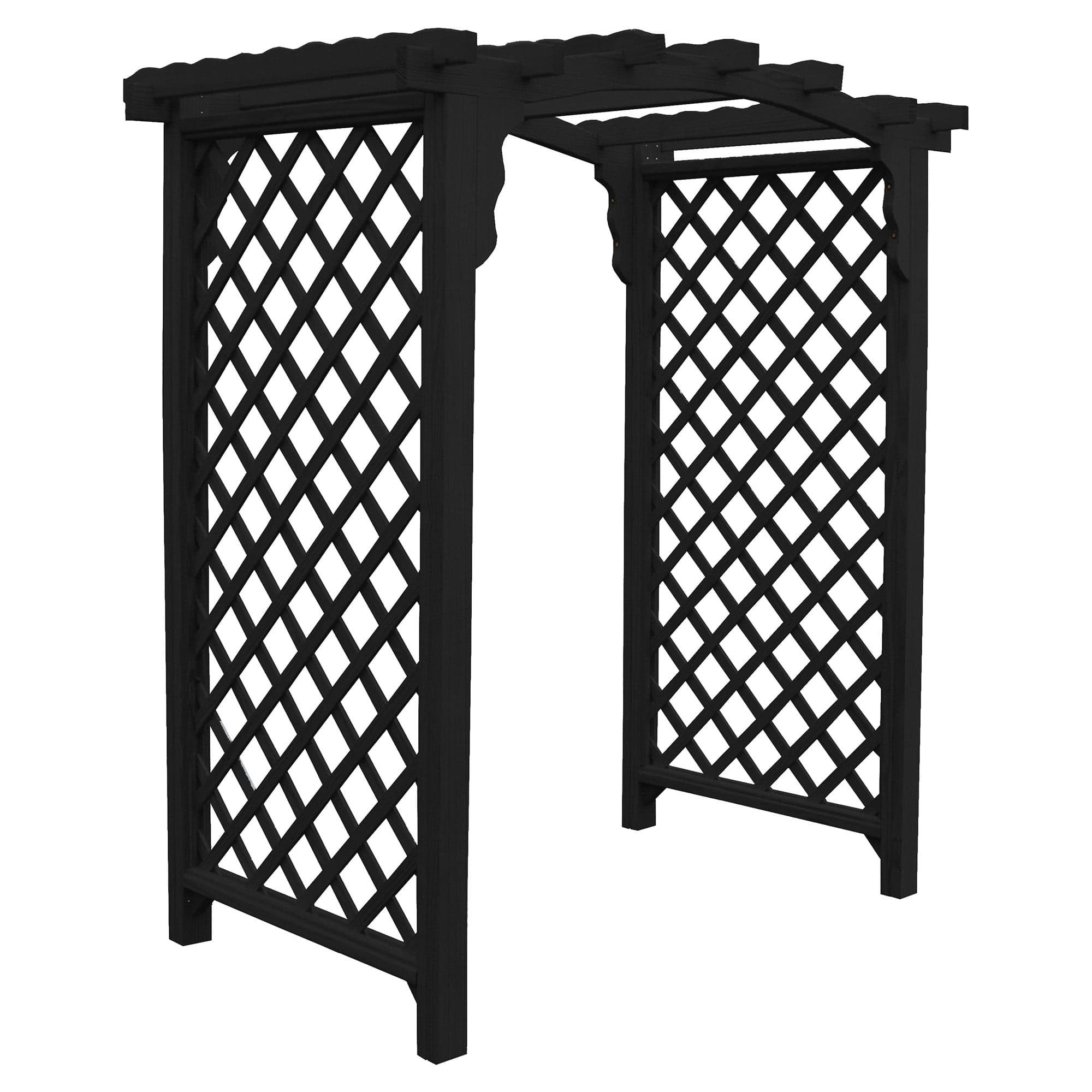 Heritage Lawncraft Newberry Pressure Treated Wooden Garden Arbor