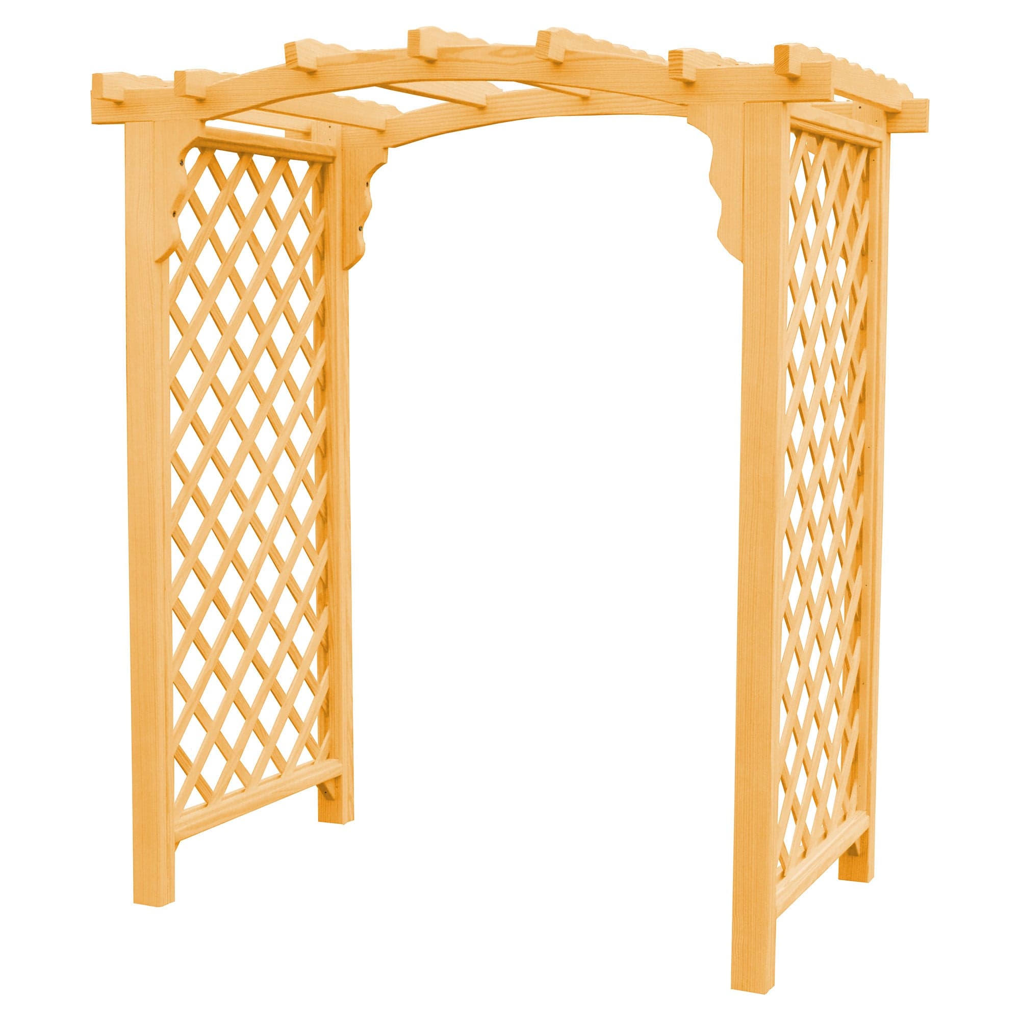 Heritage Lawncraft Newberry Pressure Treated Wooden Garden Arbor