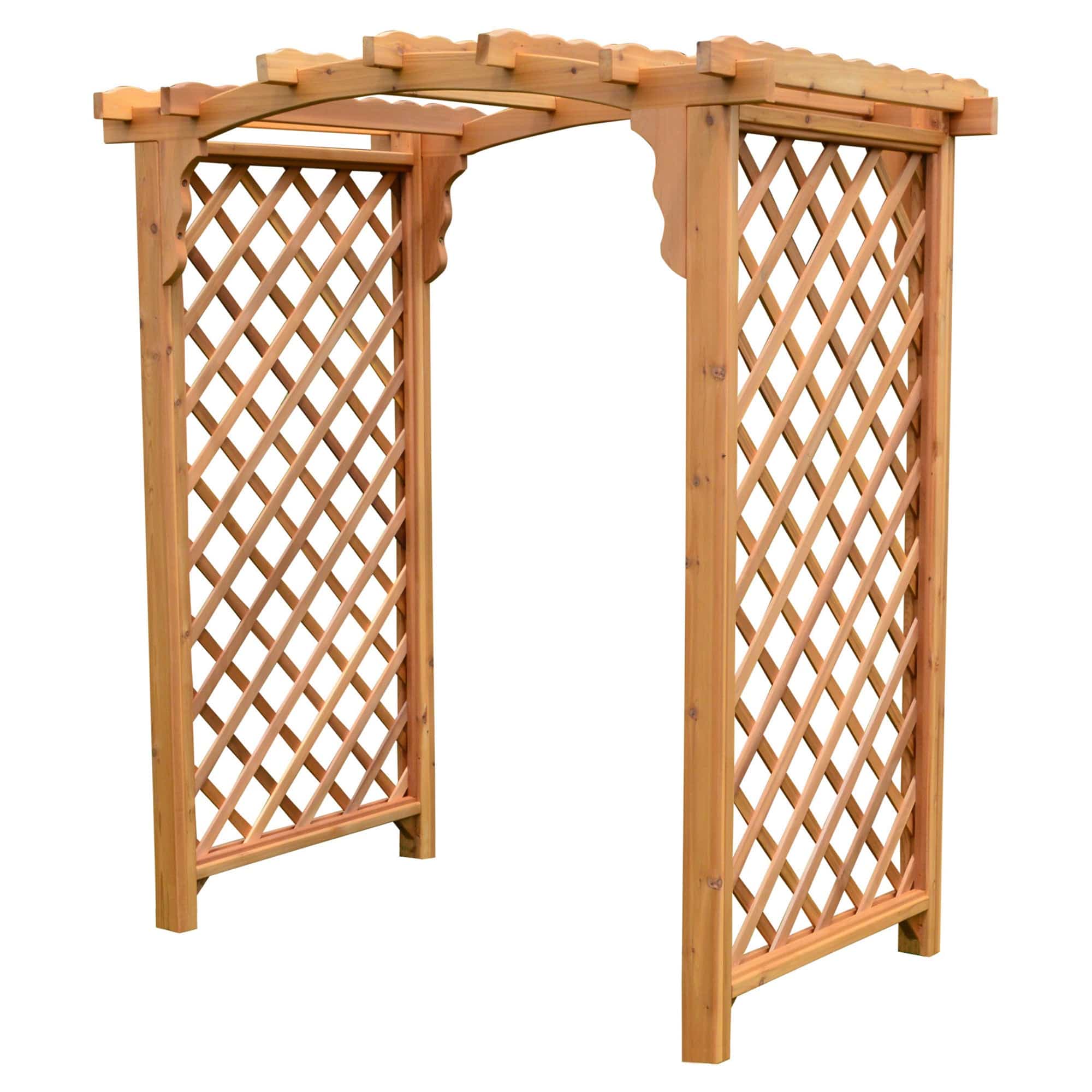 Heritage Lawncraft Newberry Cedar Garden Arbor