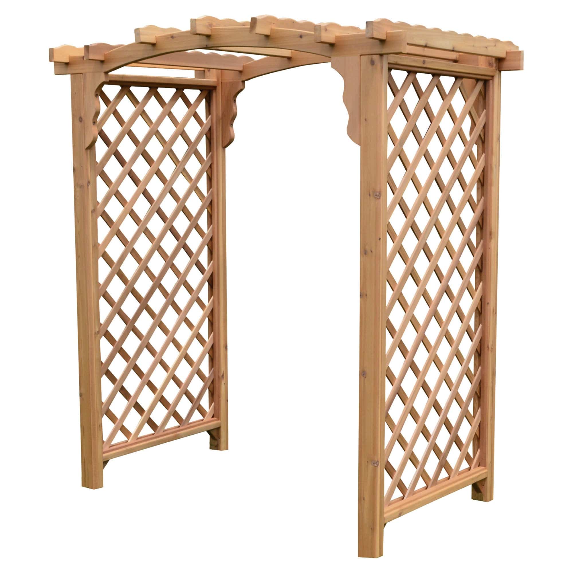 Heritage Lawncraft Newberry Cedar Garden Arbor