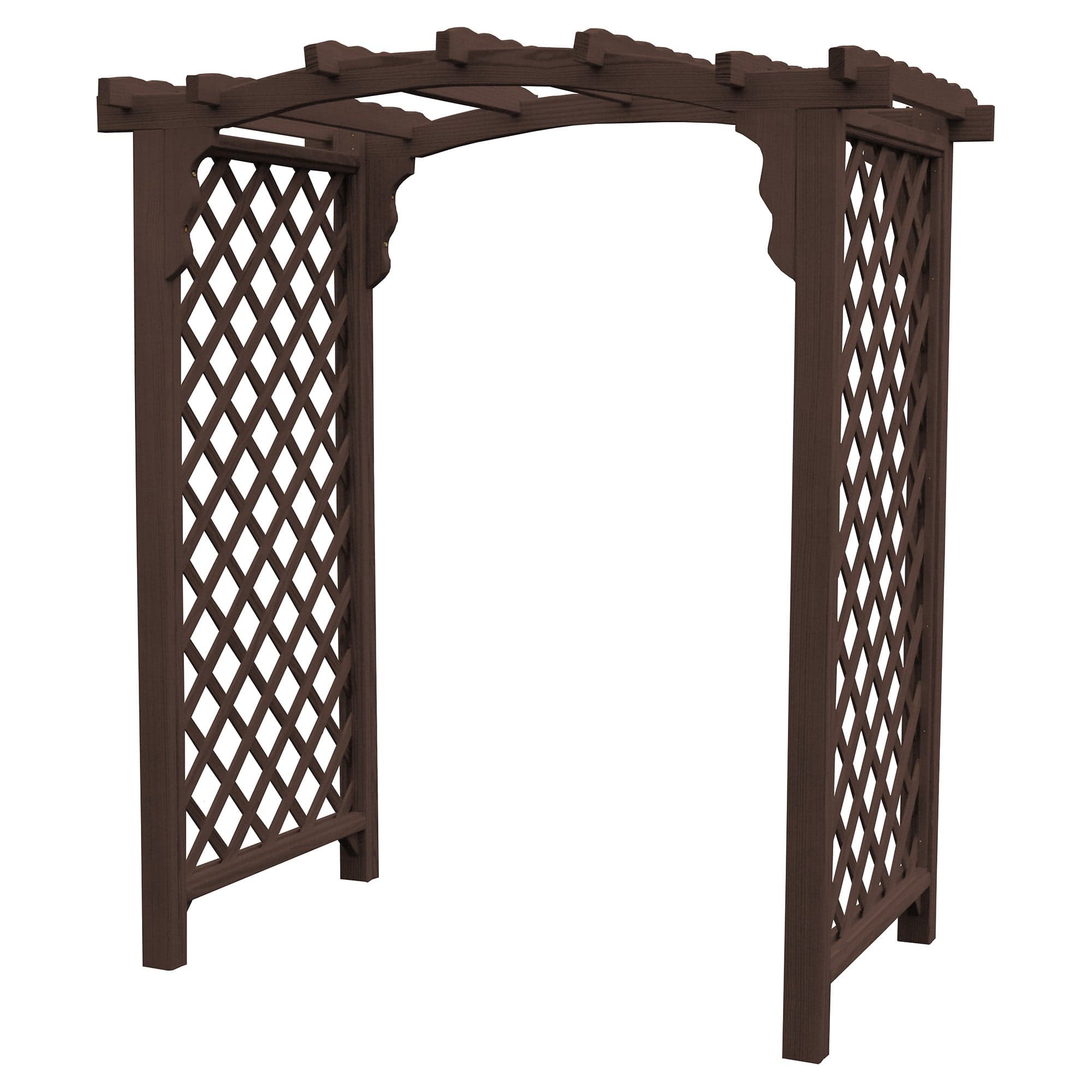 Heritage Lawncraft Newberry Pressure Treated Wooden Garden Arbor