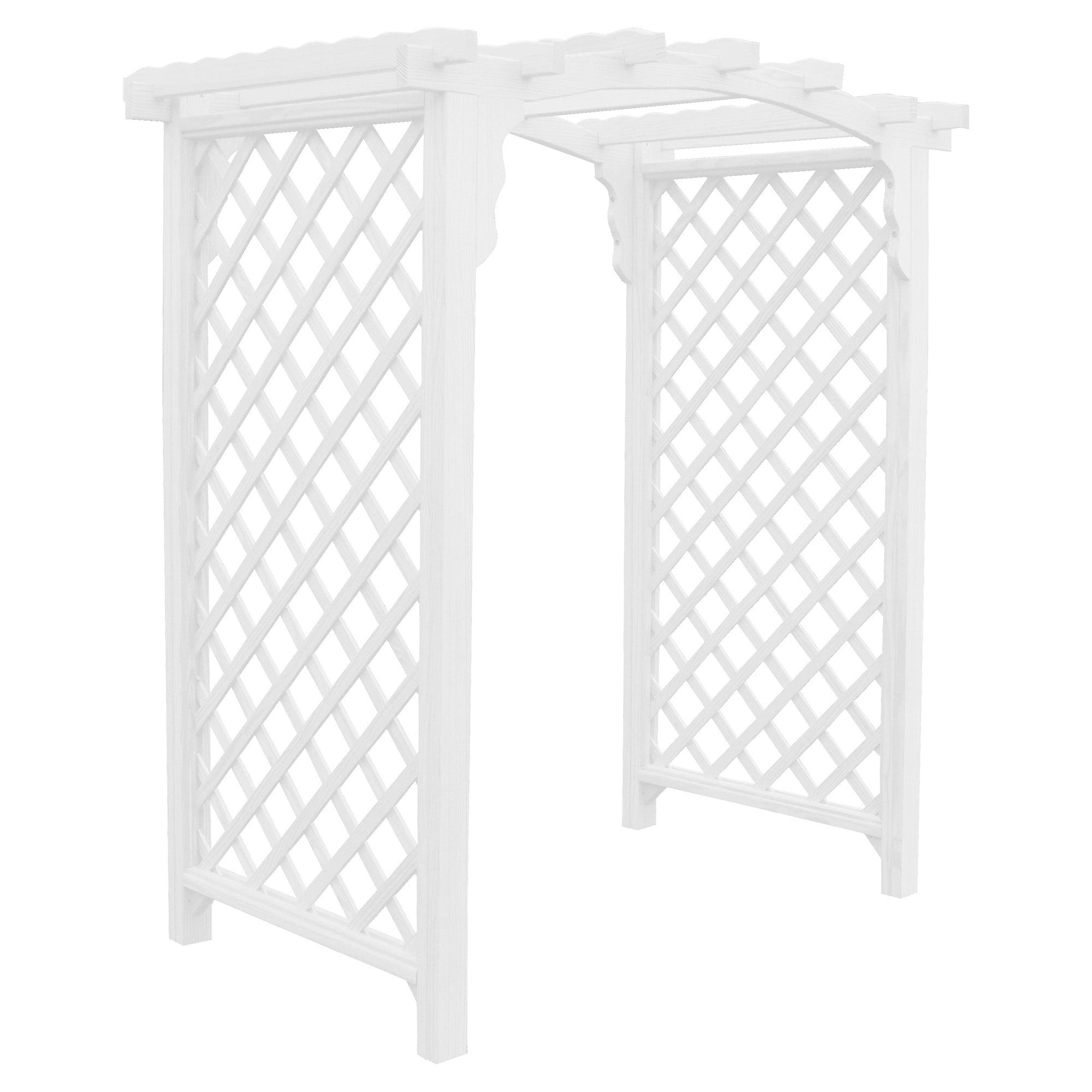Heritage Lawncraft Newberry Pressure Treated Wooden Garden Arbor