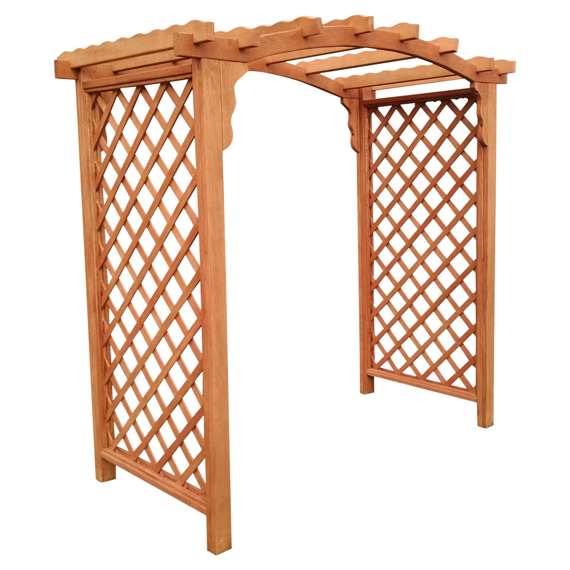 Heritage Lawncraft Newberry Pressure Treated Wooden Garden Arbor