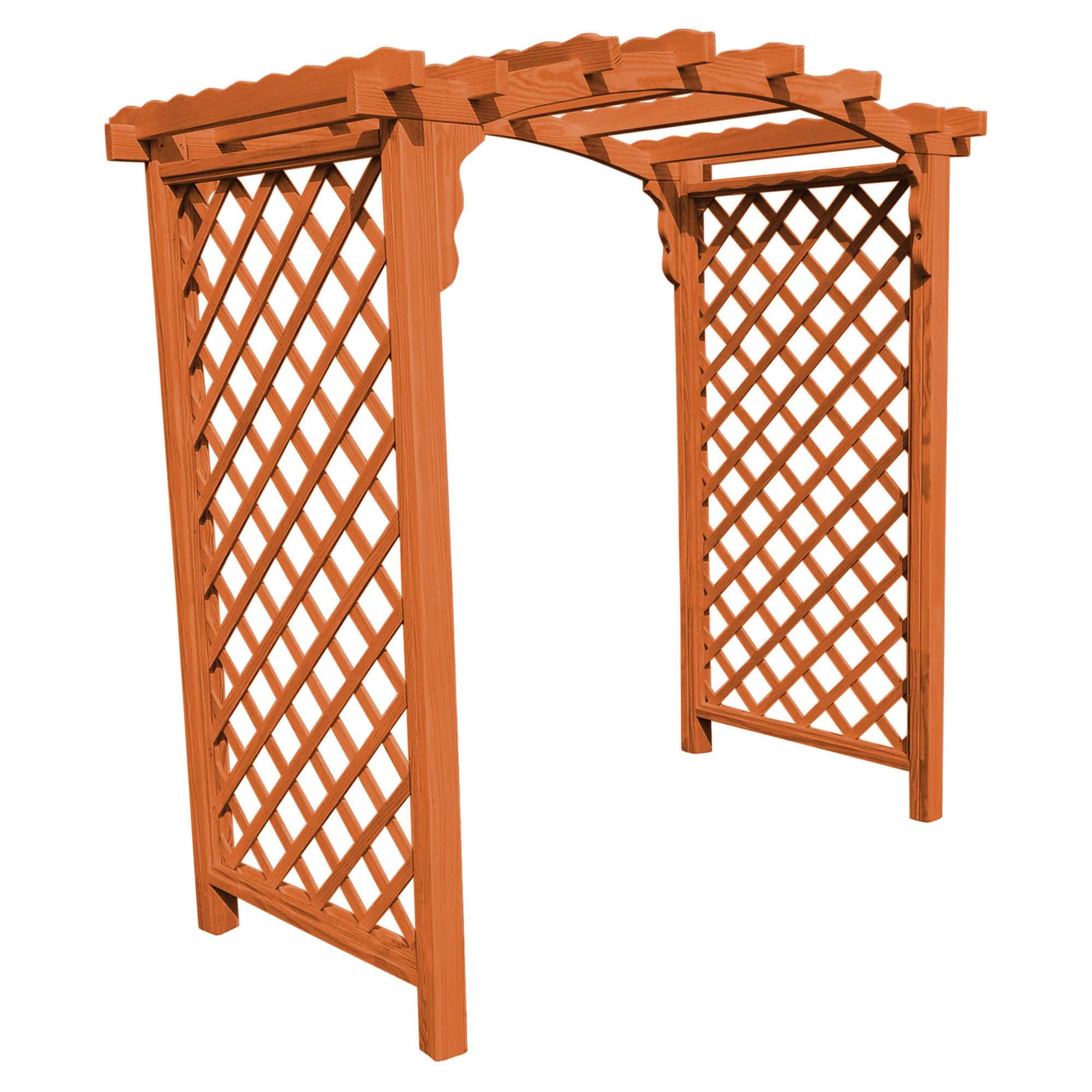 Heritage Lawncraft Newberry Pressure Treated Wooden Garden Arbor
