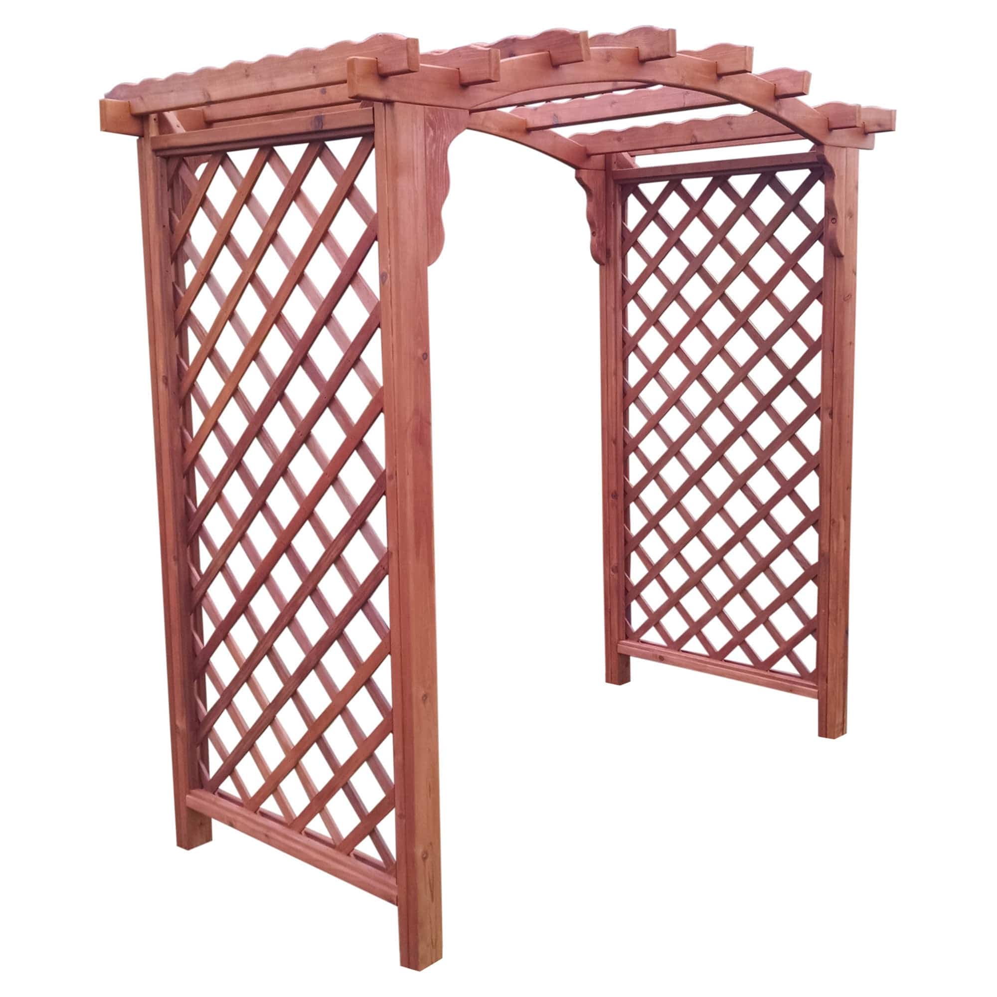 Heritage Lawncraft Newberry Cedar Garden Arbor