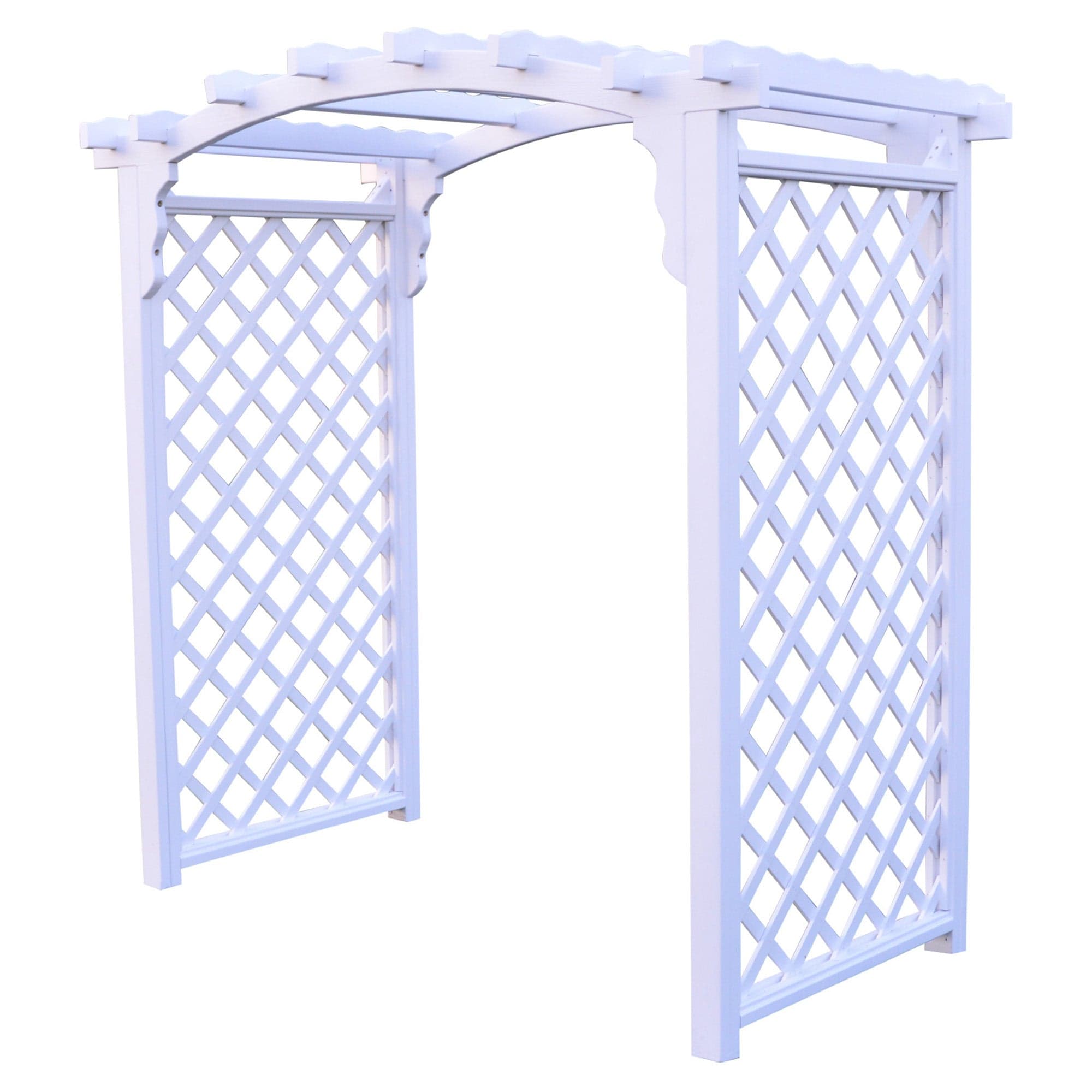 Heritage Lawncraft Newberry Pressure Treated Wooden Garden Arbor