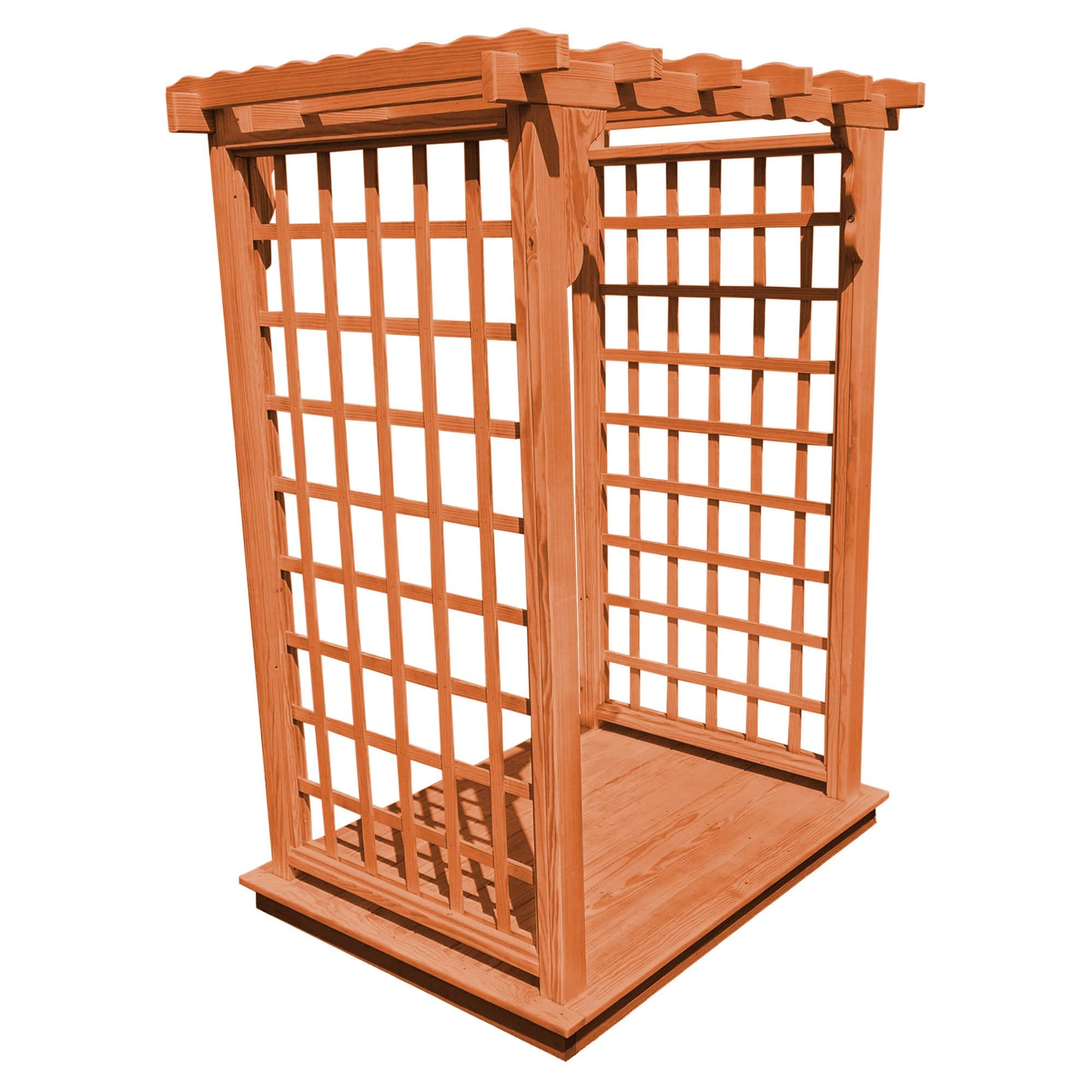 Heritage Lawncraft Bainbridge Pressure Treated Wooden Garden Arbor