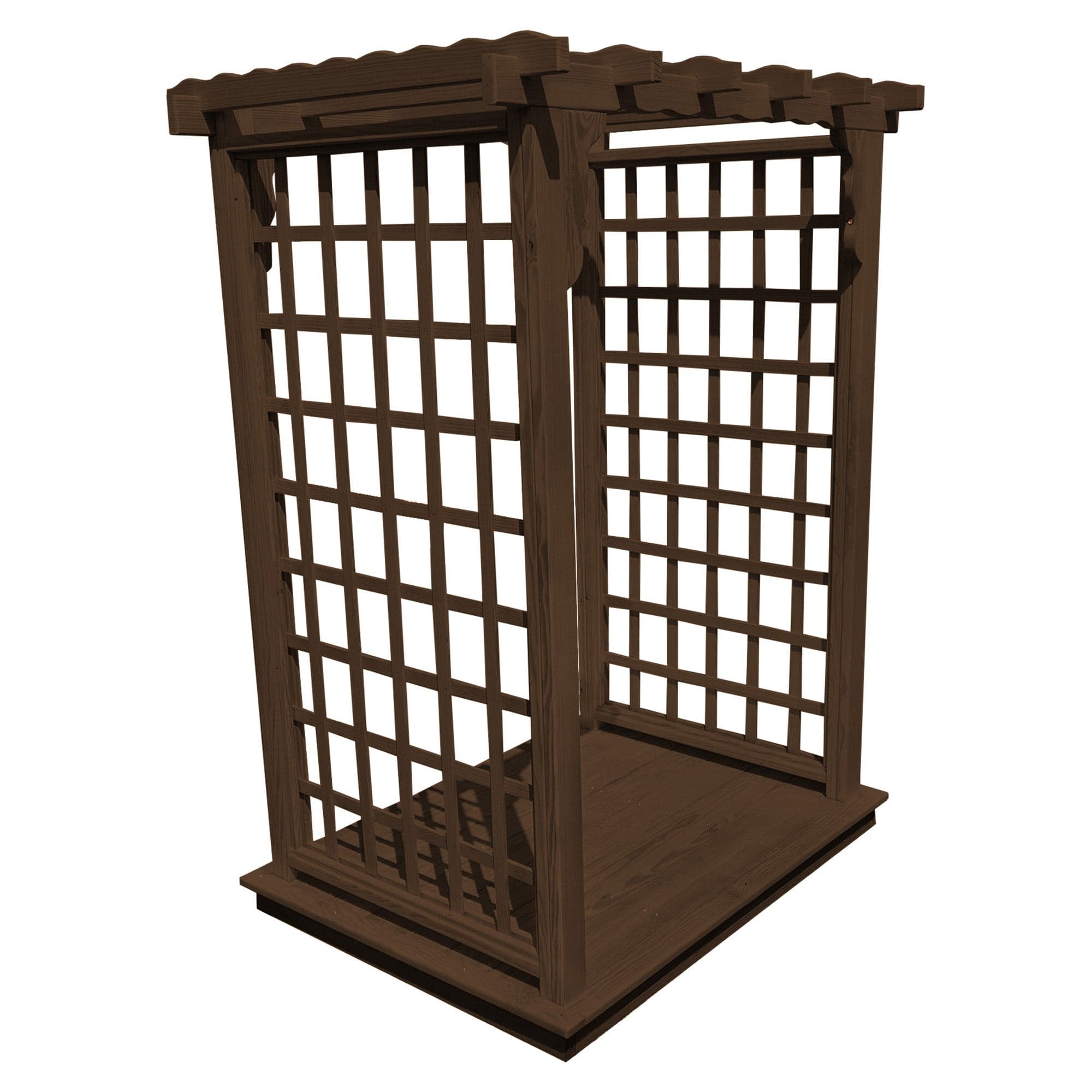 Heritage Lawncraft Bainbridge Pressure Treated Wooden Garden Arbor