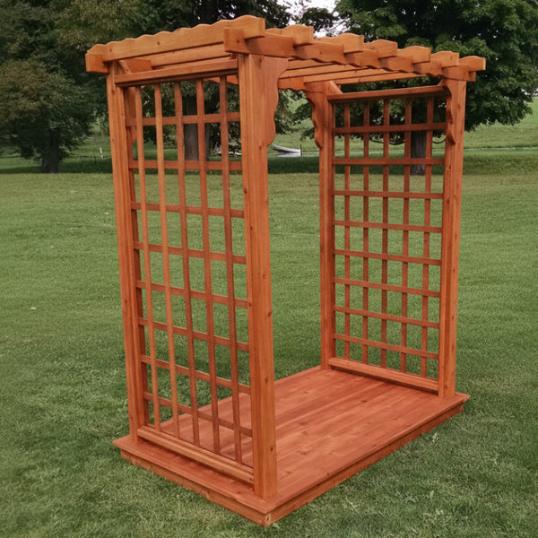 Heritage Lawncraft Bainbridge Cedar Garden Arbor