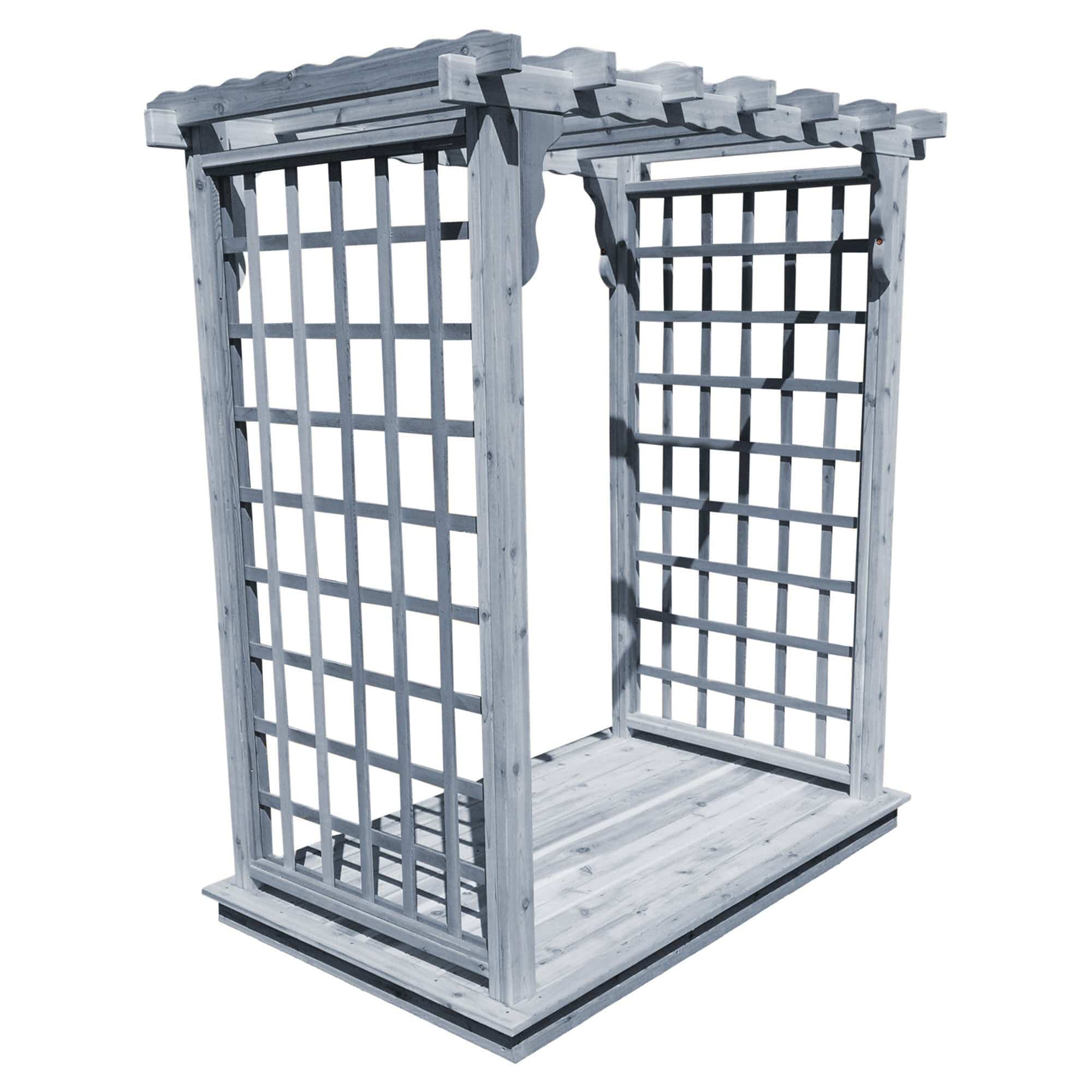 Heritage Lawncraft Bainbridge Cedar Garden Arbor