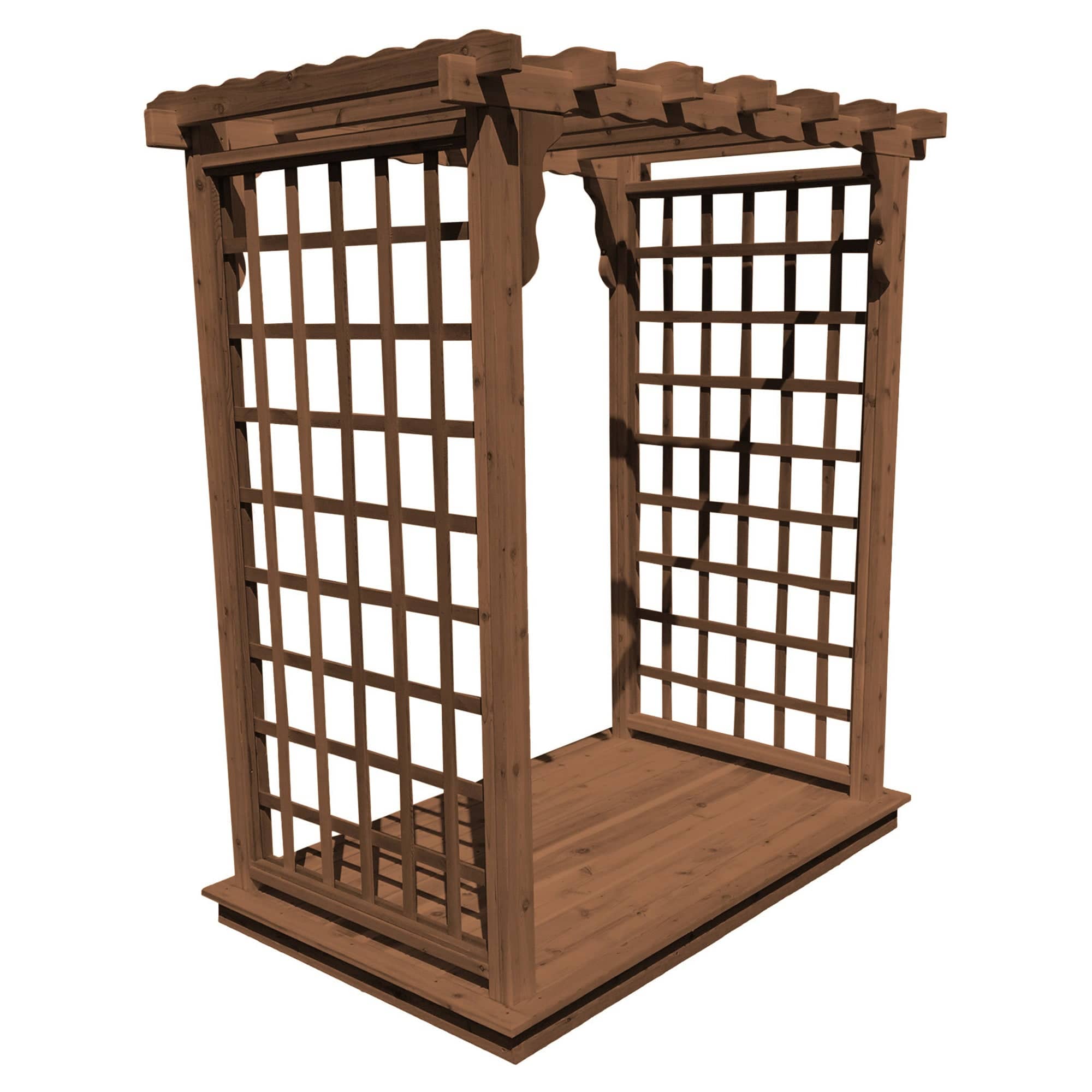 Heritage Lawncraft Bainbridge Cedar Garden Arbor